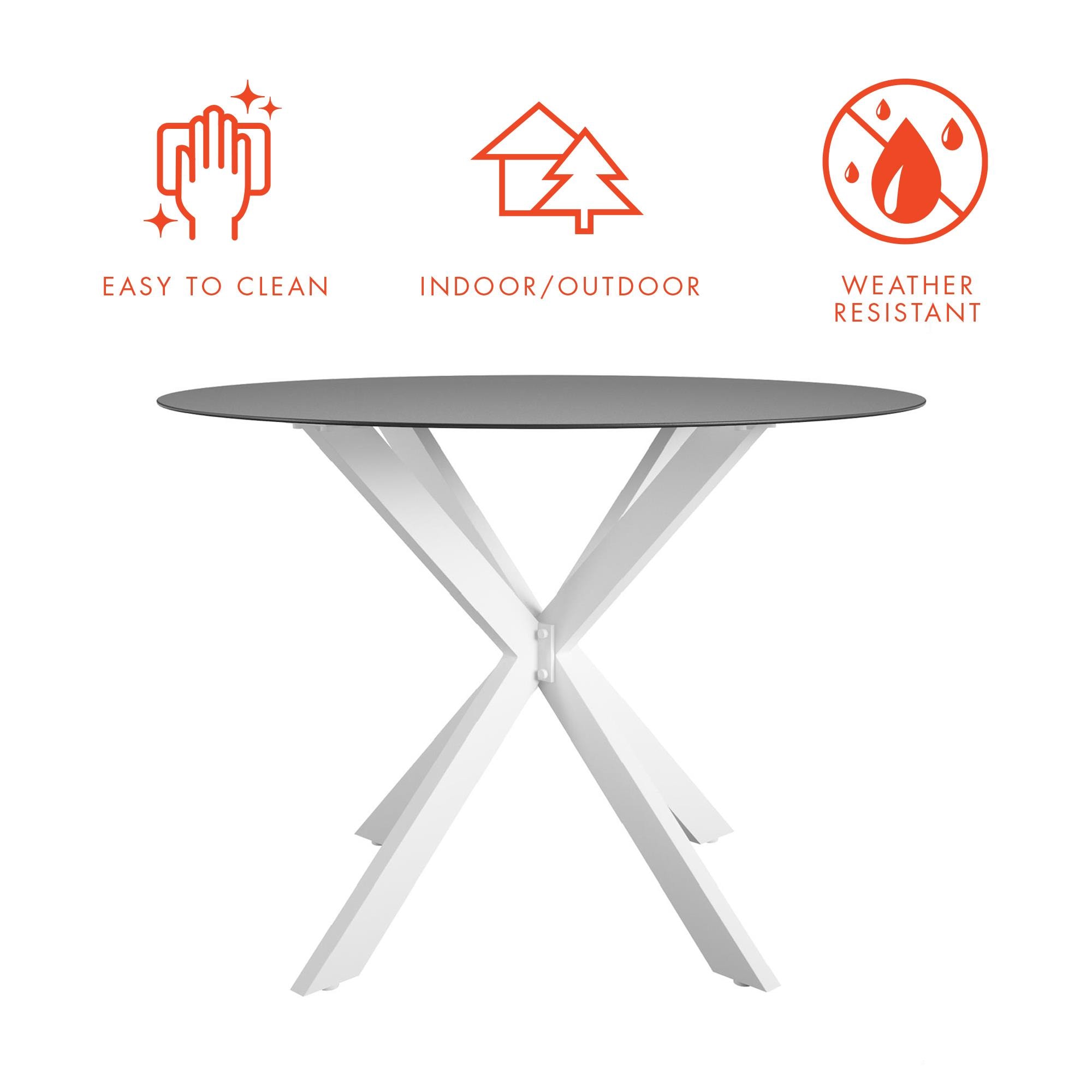 Cosco 88287WHGE Patio-Dining-Sets - View #2