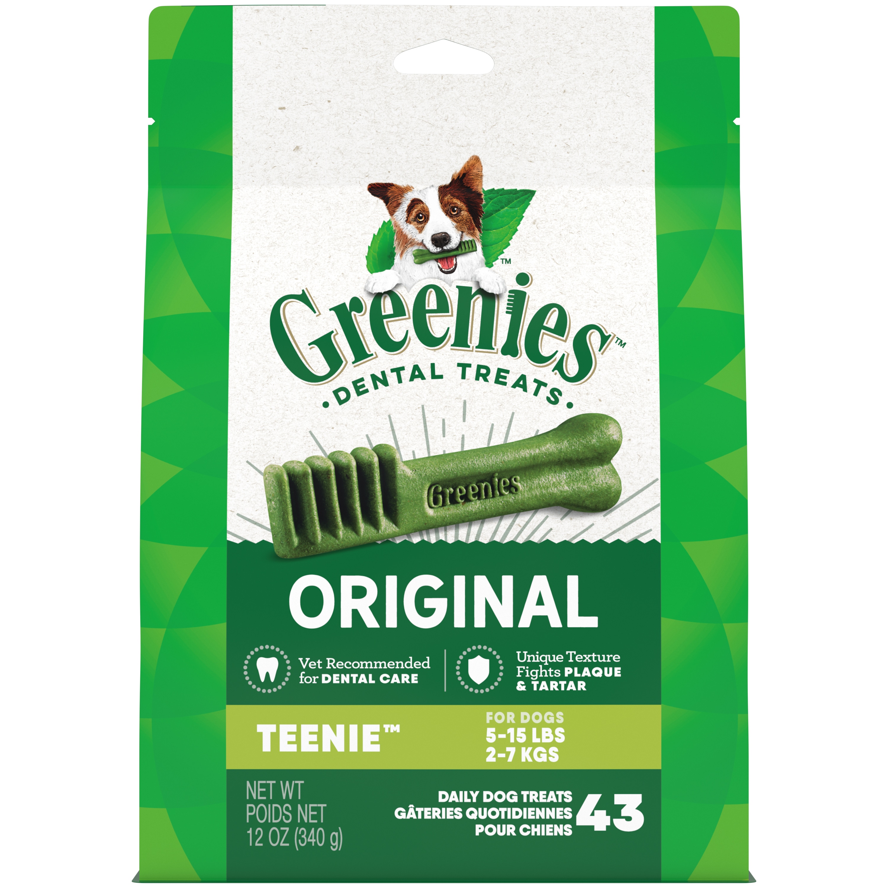 Greenies 10197559 Dental treats for Dog Original Flavor 12 Ounce(s)