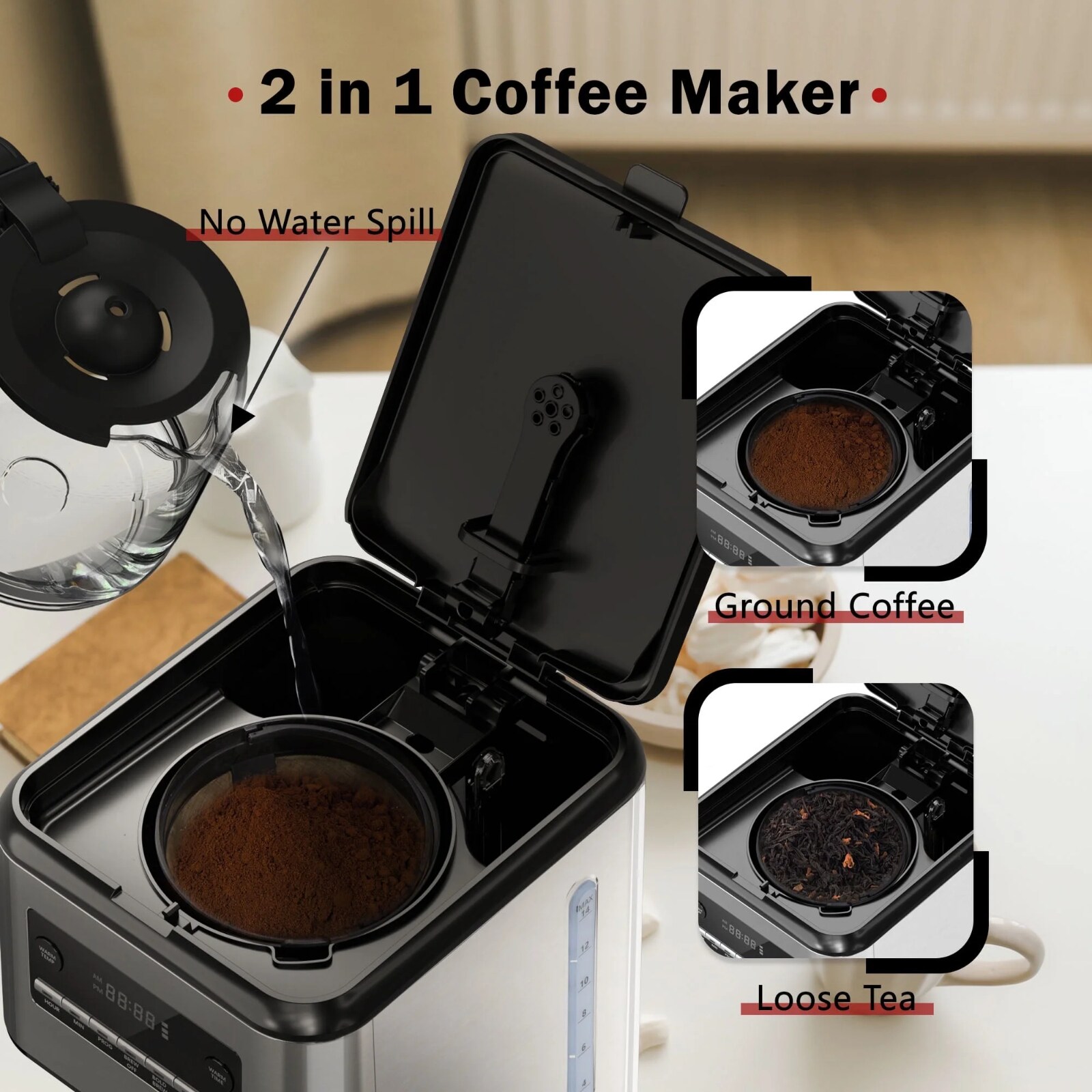 Antarctic Star LSAS-CM3751S Coffee-Makers - View #6