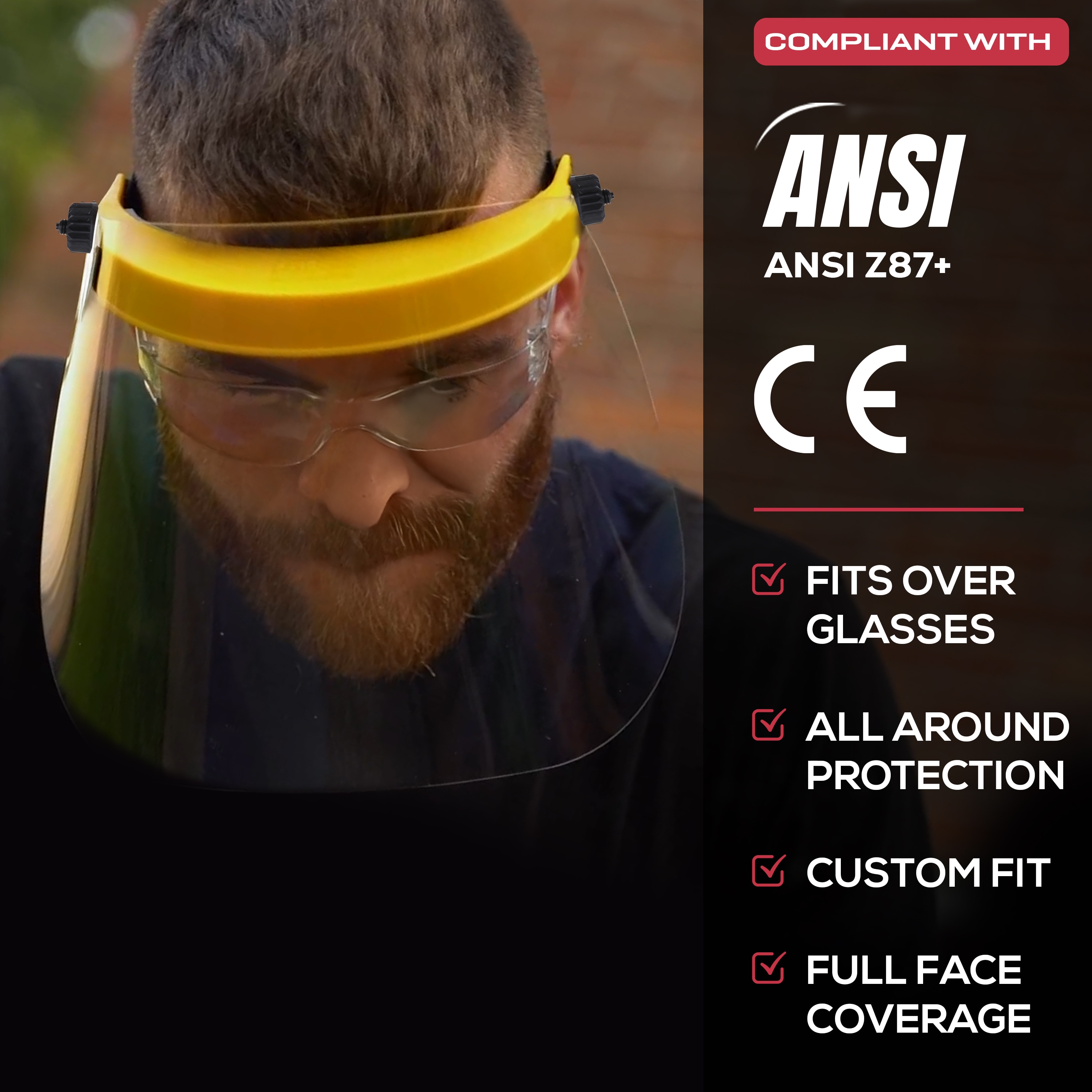 BISON LIFE BLSH-ES-SFS-6 Protective-Eye-Wear - View #6