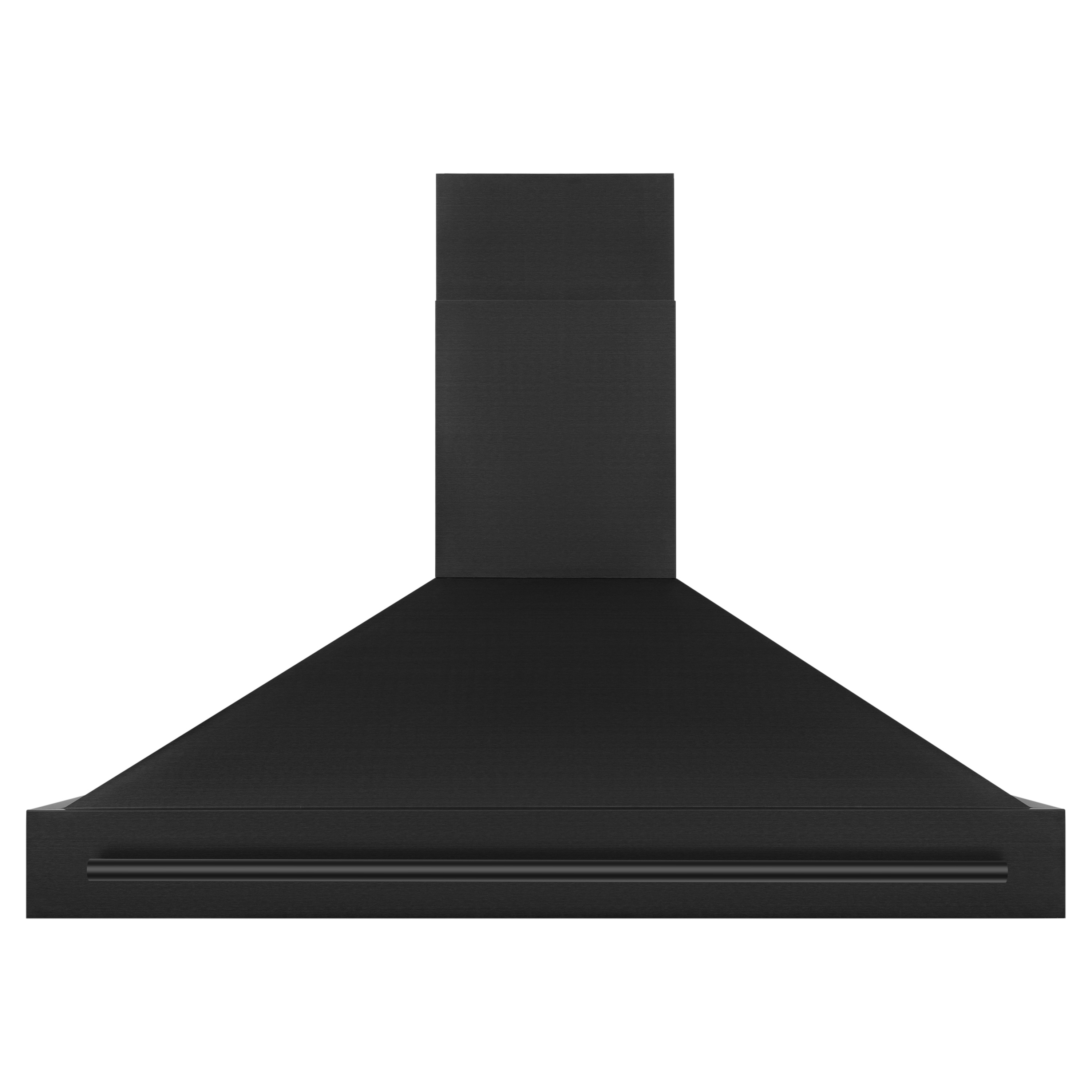 ZLINE KITCHEN & BATH BS655-48-BS 48 inch Ducted 700-CFM Black Stainless Steel with Black Stainless Steel Handle Wall-Mounted Range Hood