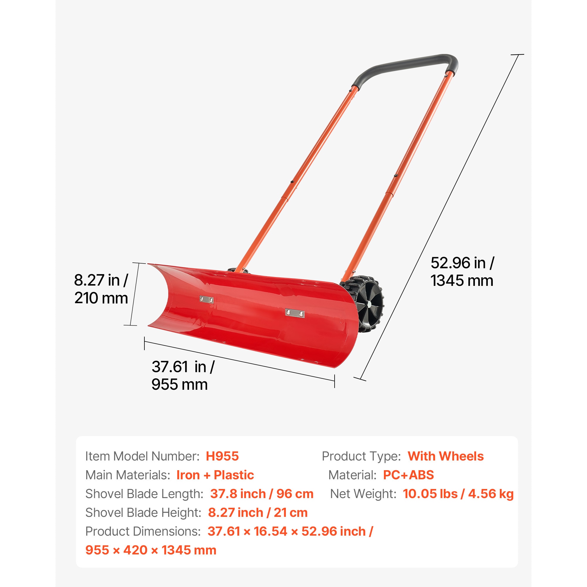 VEVOR SCDLKSL3540I11629V0 Snow-Shovels - View #7