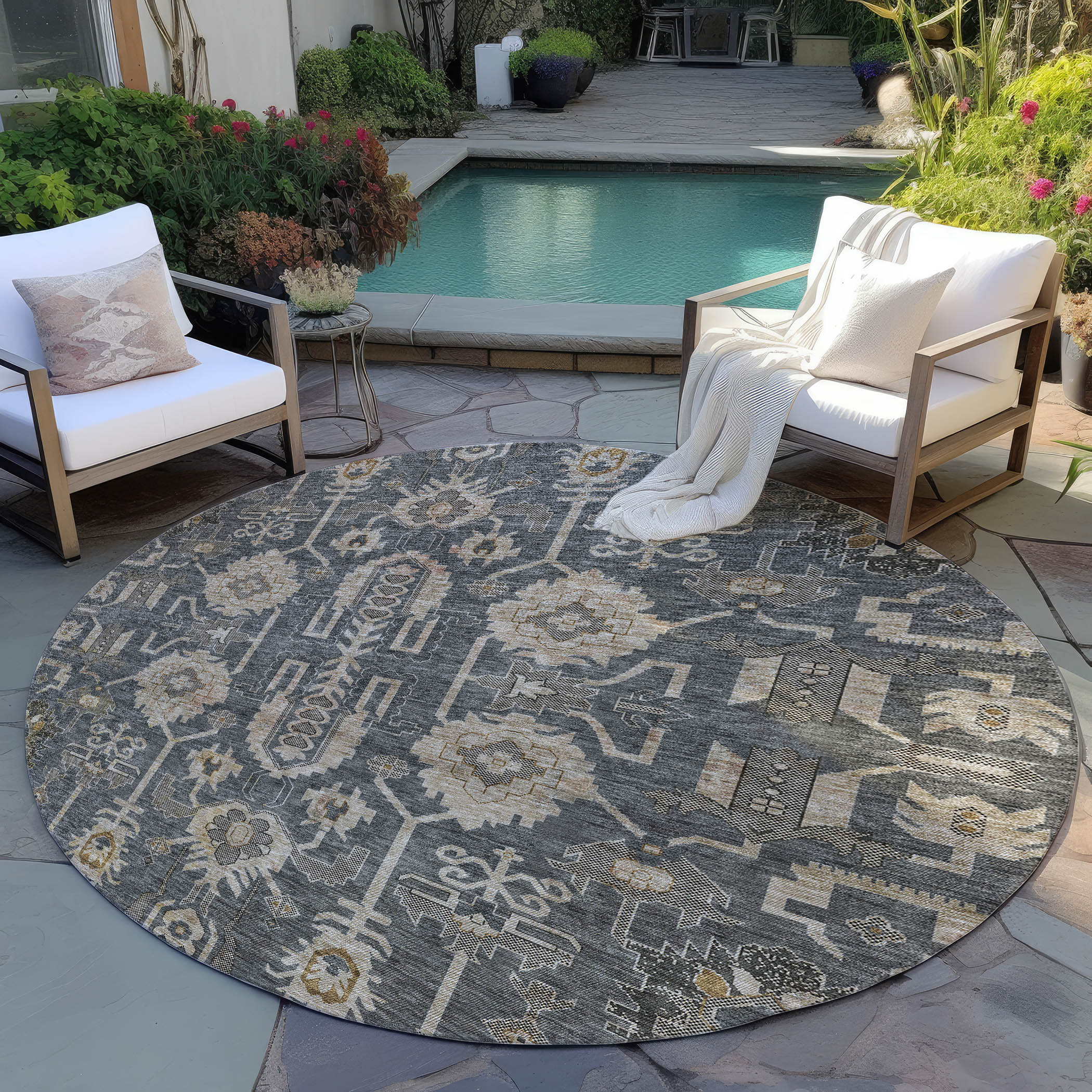 Addison Rugs ACN697GY8RO rugs - View #7