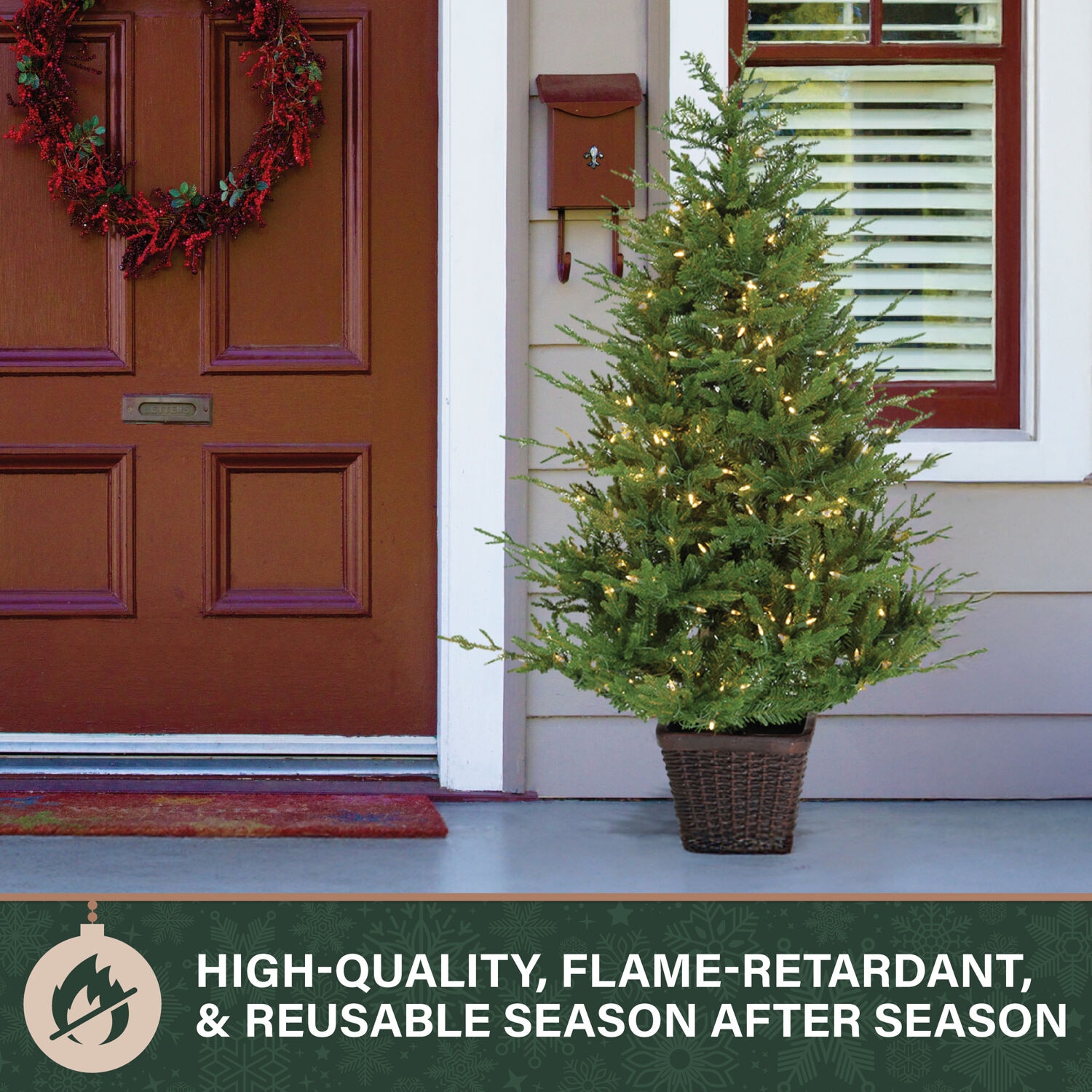 Fraser Hill Farm FFAD060P-5GR Artificial-Christmas-Trees - View #8