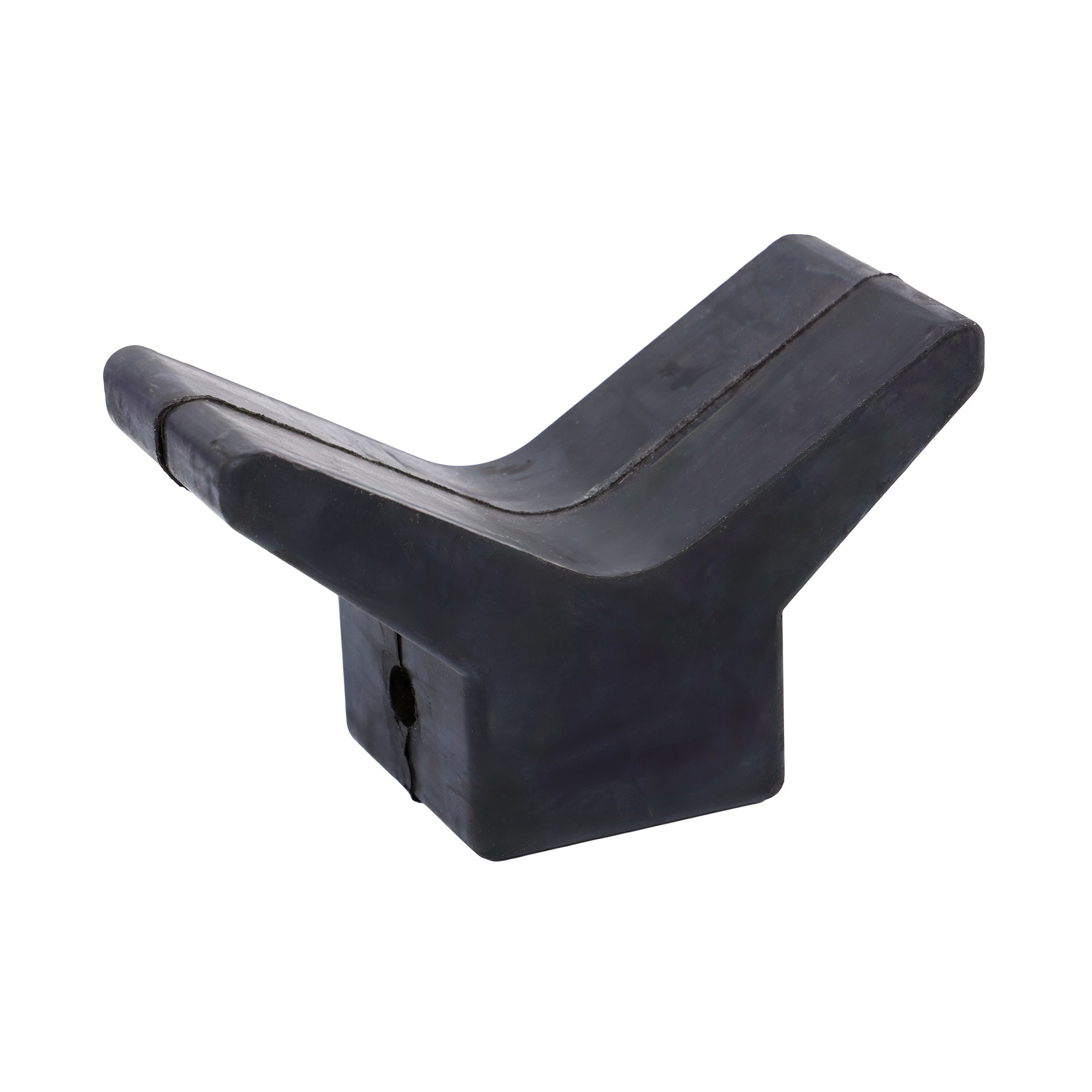 Tie Down - 3 in Rubber Boat Trailer V-Bow Stop 1/2 in Shaft