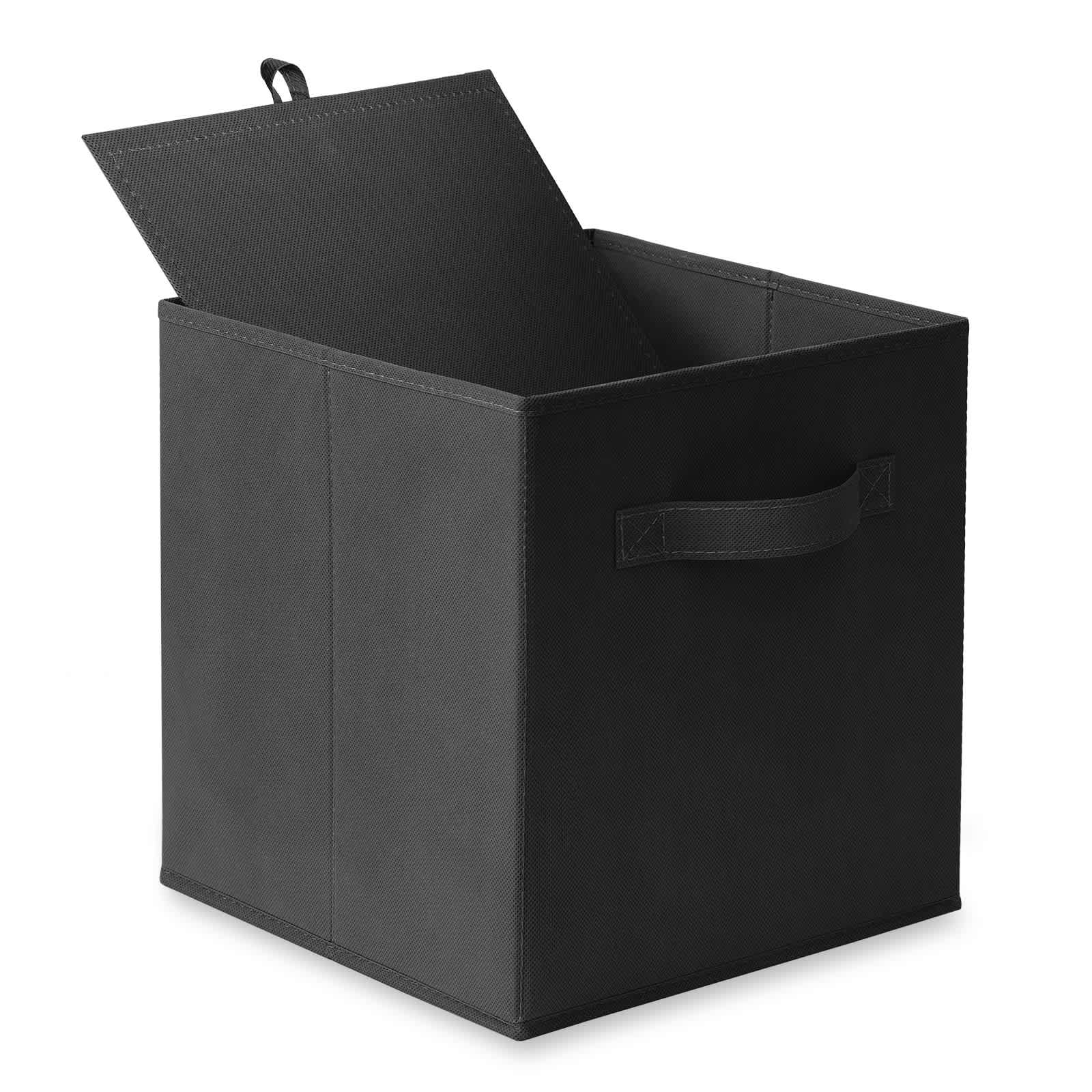 Casafield HOM-STO-6CC-BLK Laminate-Storage-Cubes - View #8