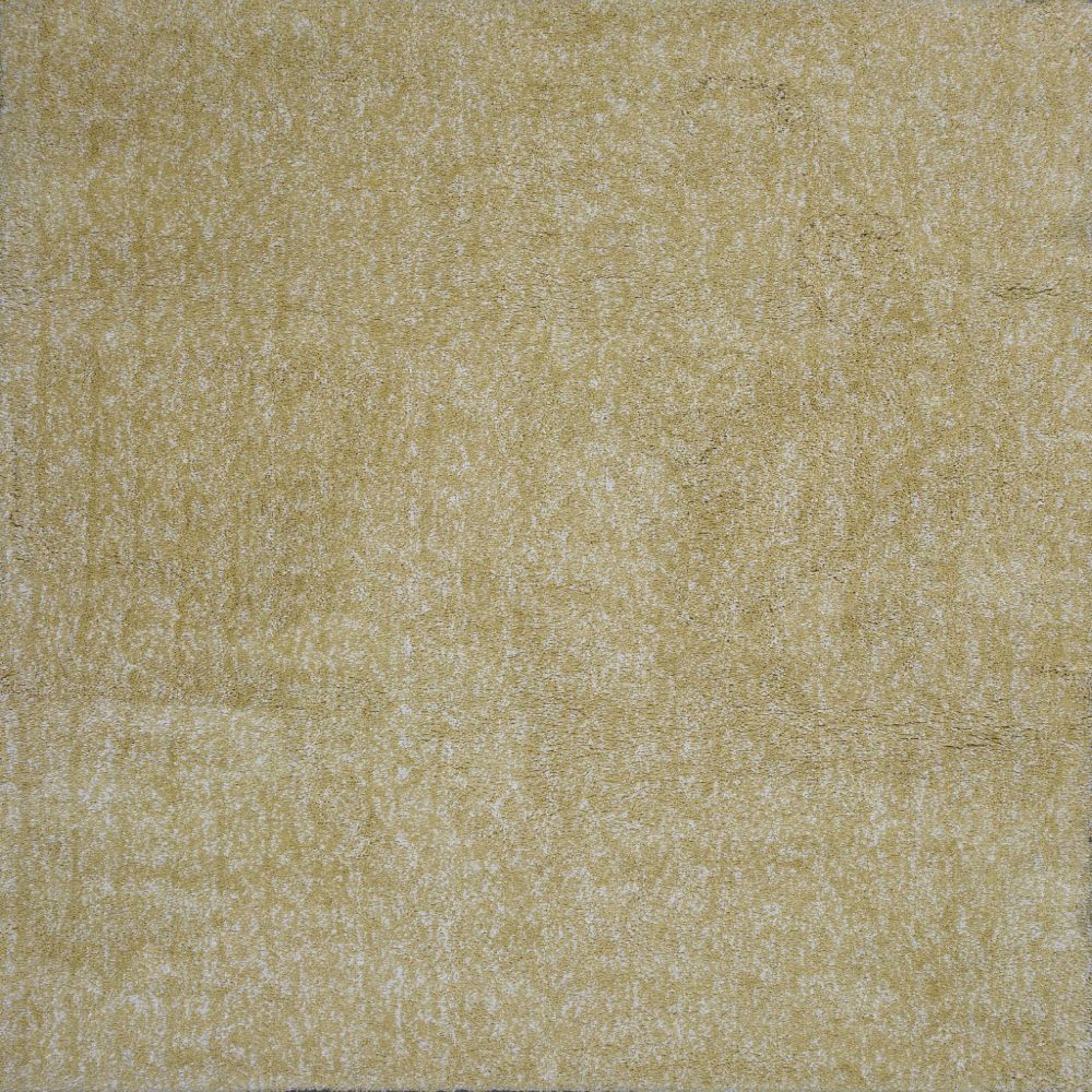 HomeRoots 353415 Bernadette 2 x 3 (ft) Polyester Yellow Rectangular Indoor Solid Area rug