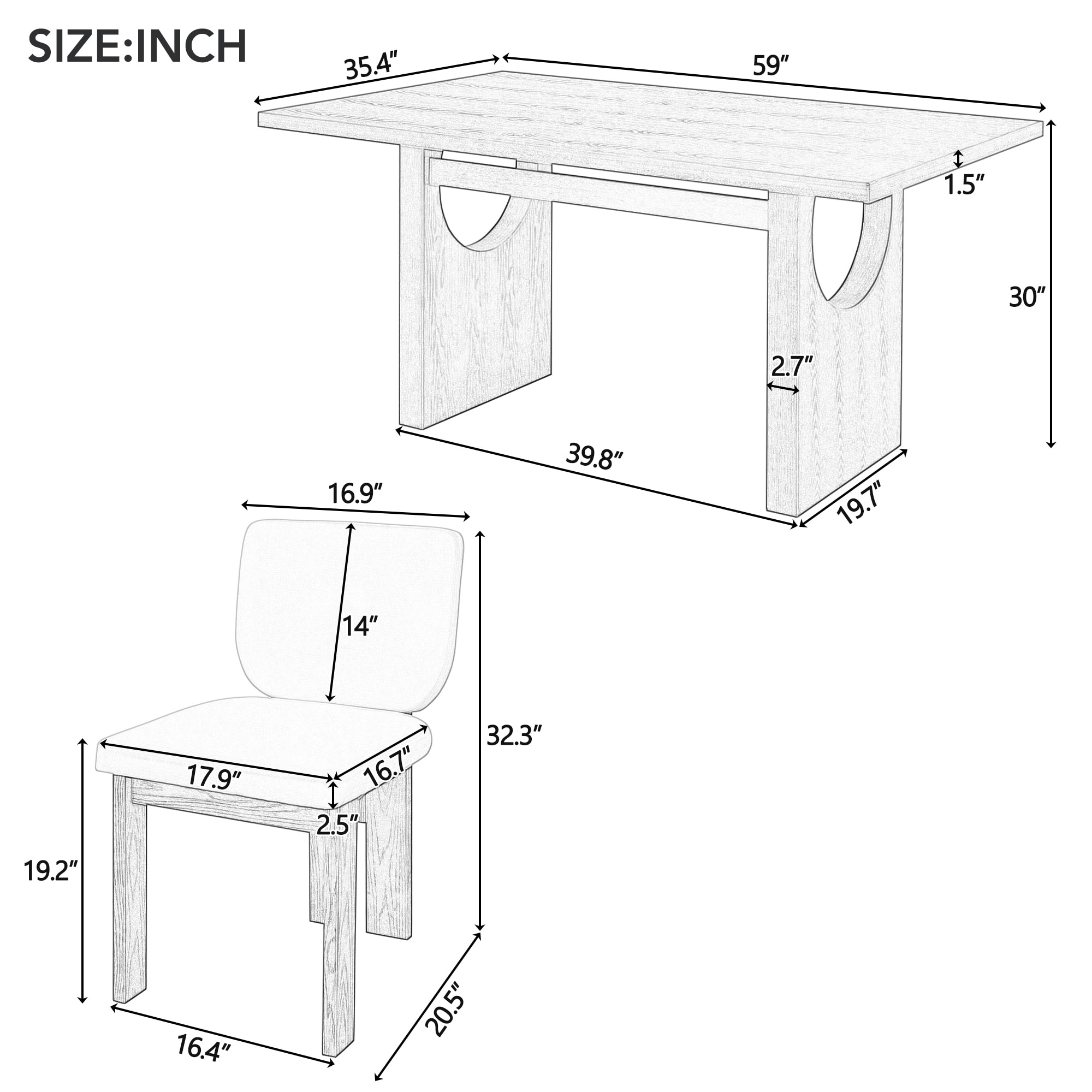 Bybafun YA0100242 Dining-Sets - View #13