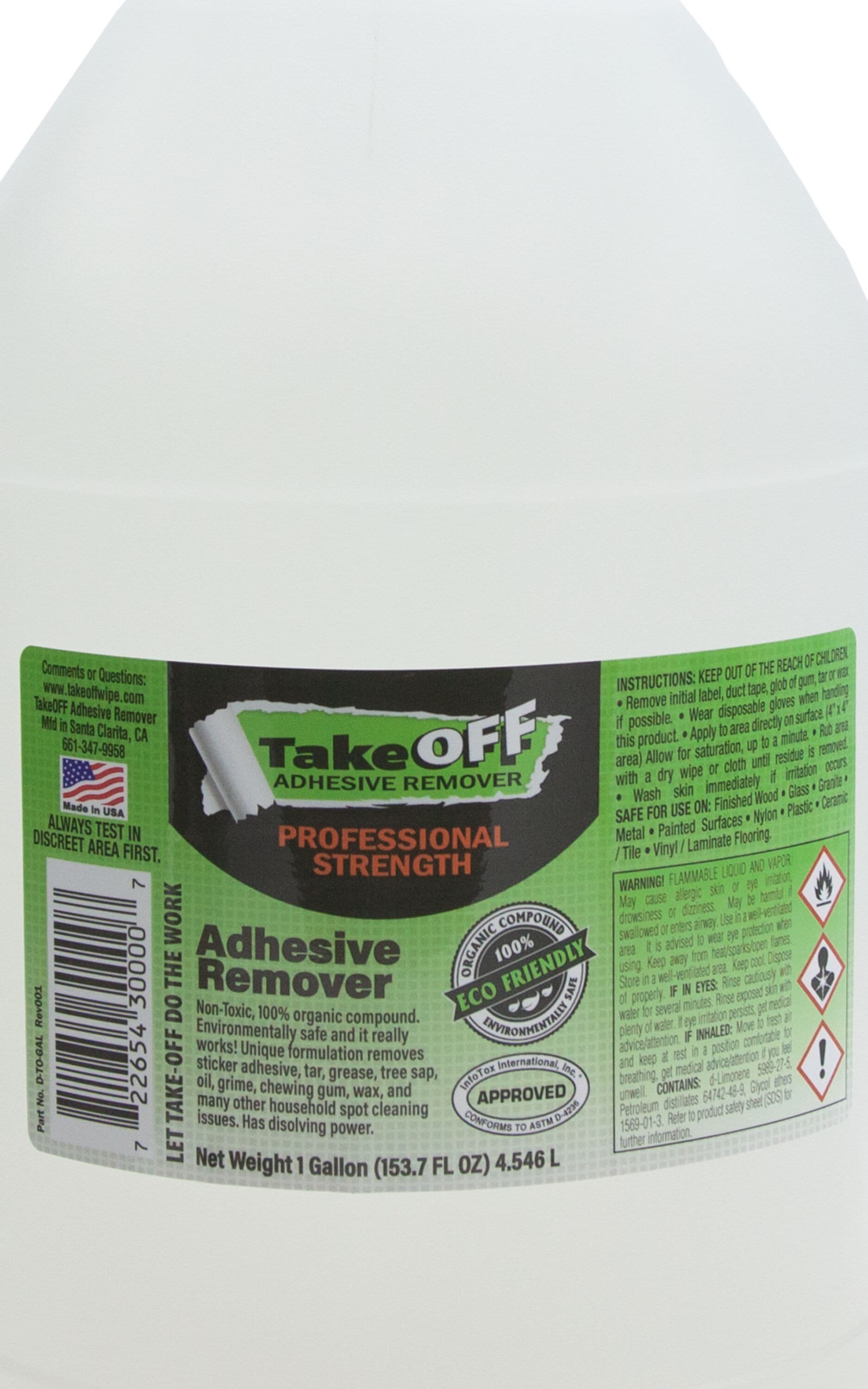 TakeOff Adhesive Remover Multipurpose Liquid Adhesive Remover