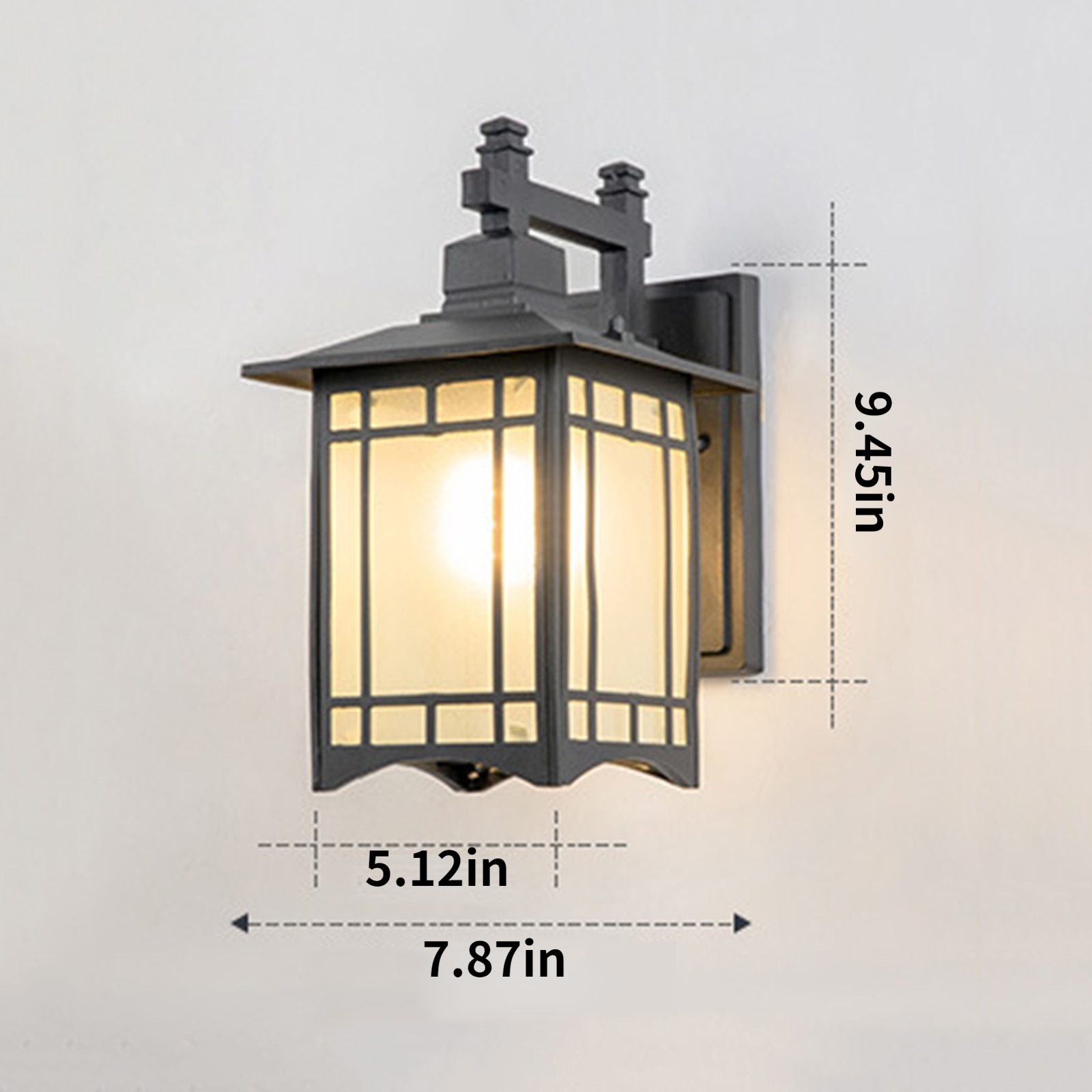 Oukaning HG-WMTZXL-4324-US Outdoor-Wall-Lighting - View #5