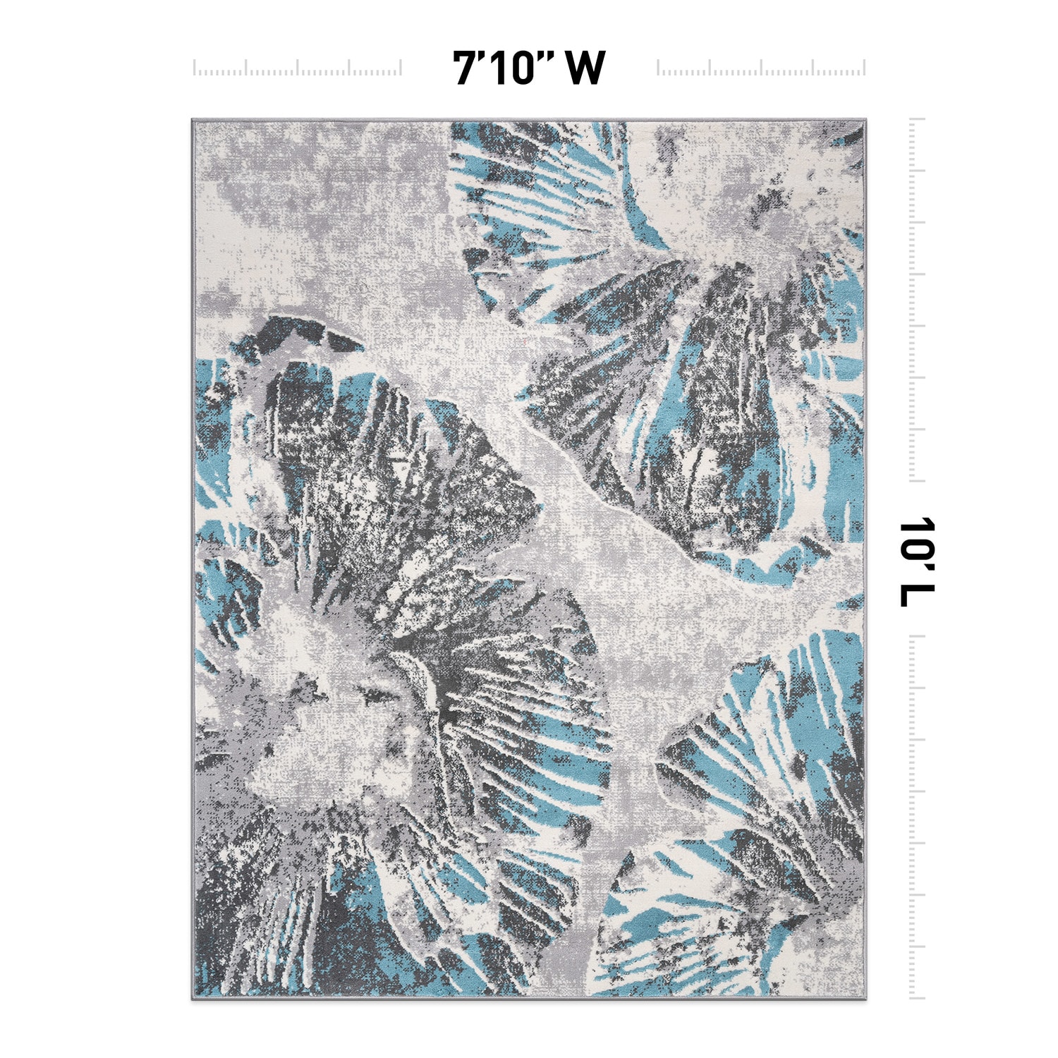 World Rug Gallery 2098BLUE8X10 rugs - View #2
