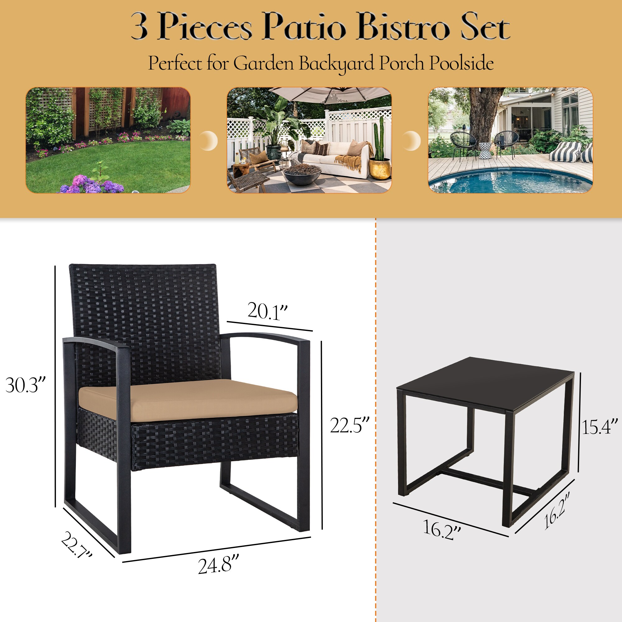 EarlGrove DJ-MZ243102 Patio-Conversation-Sets - View #2