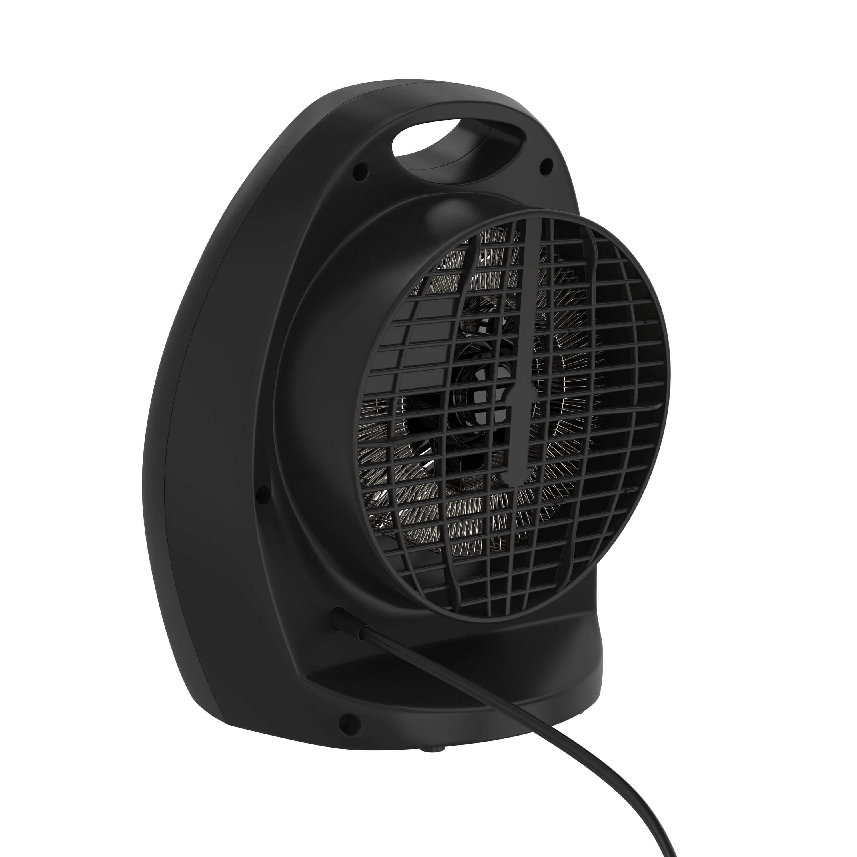 Comfort Zone Up To 1500-Watt Fan Compact Personal Indoor Electric Space ...