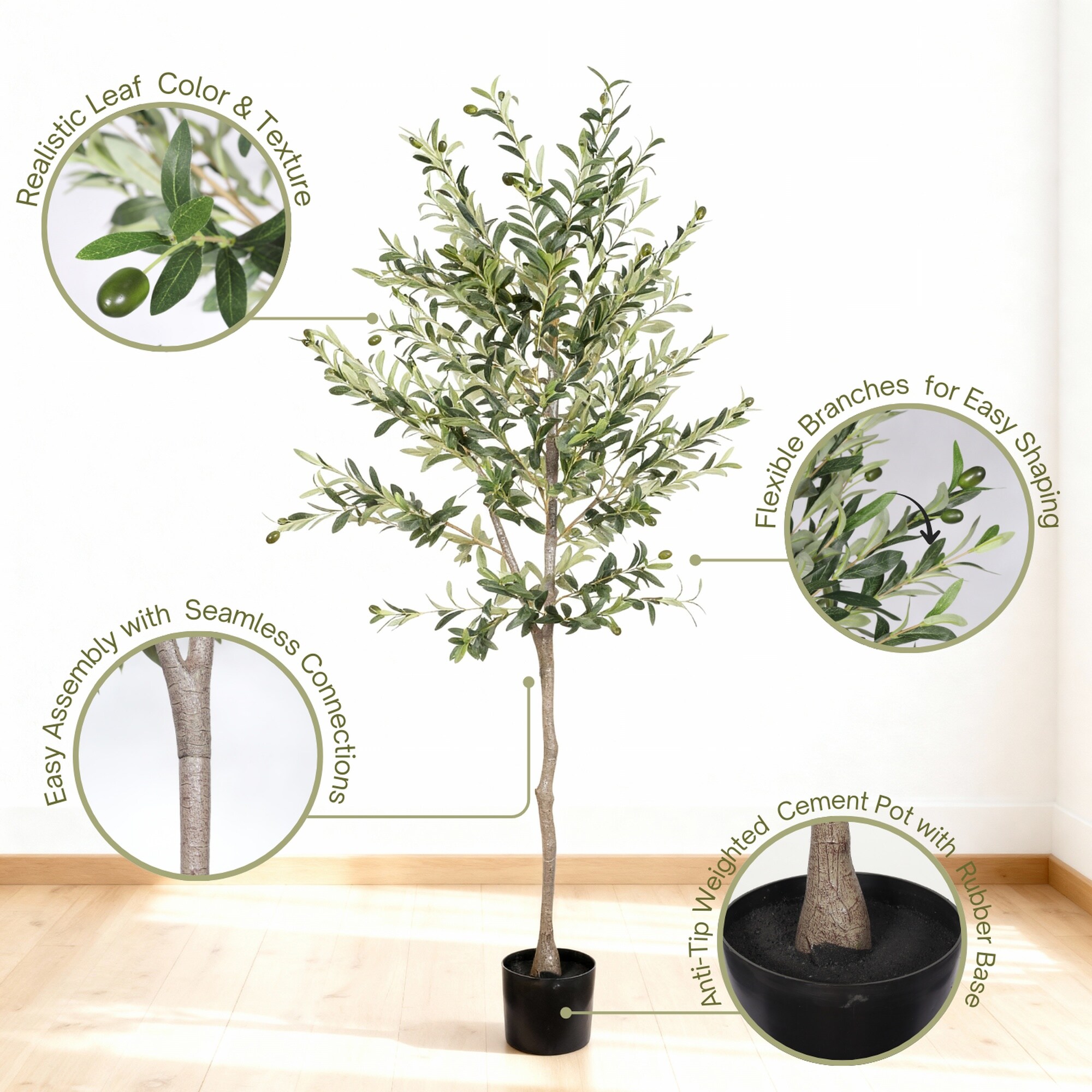 HyperDrop Cart B-2R1S2A6B1P0G Artificial-Plants-Trees - View #4