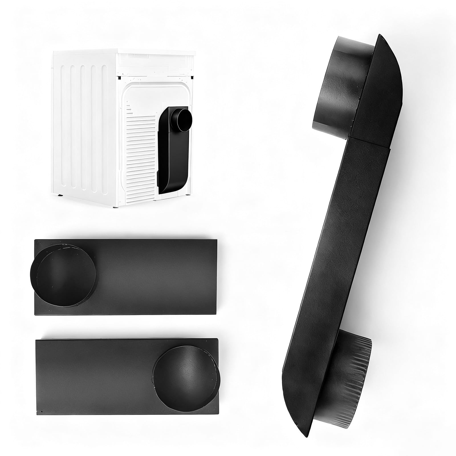 Misopily Adjustable Telescoping 4 Inch Stainless Steel Low Profile ...