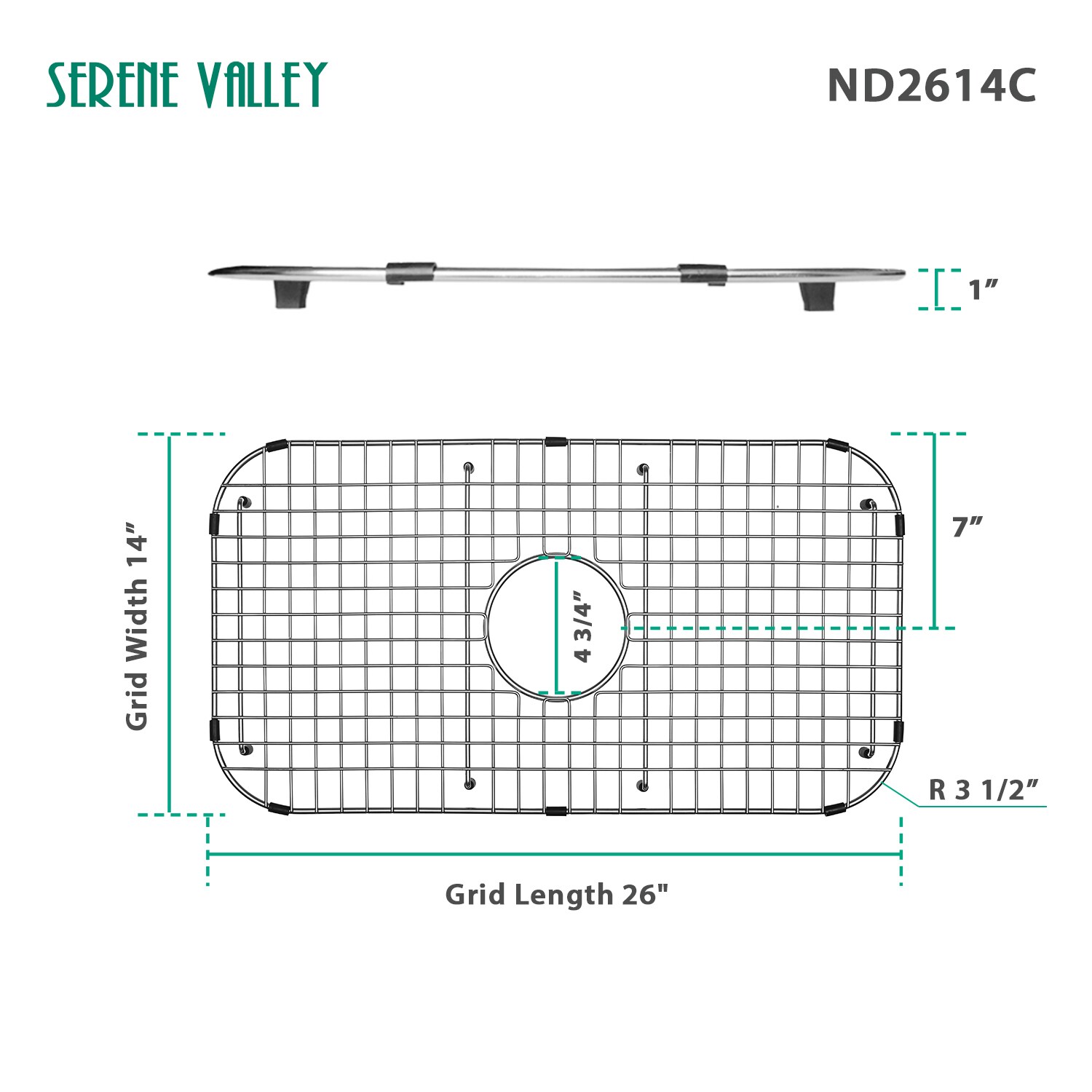 Serene Valley ND2614C Sink-Grids - View #2