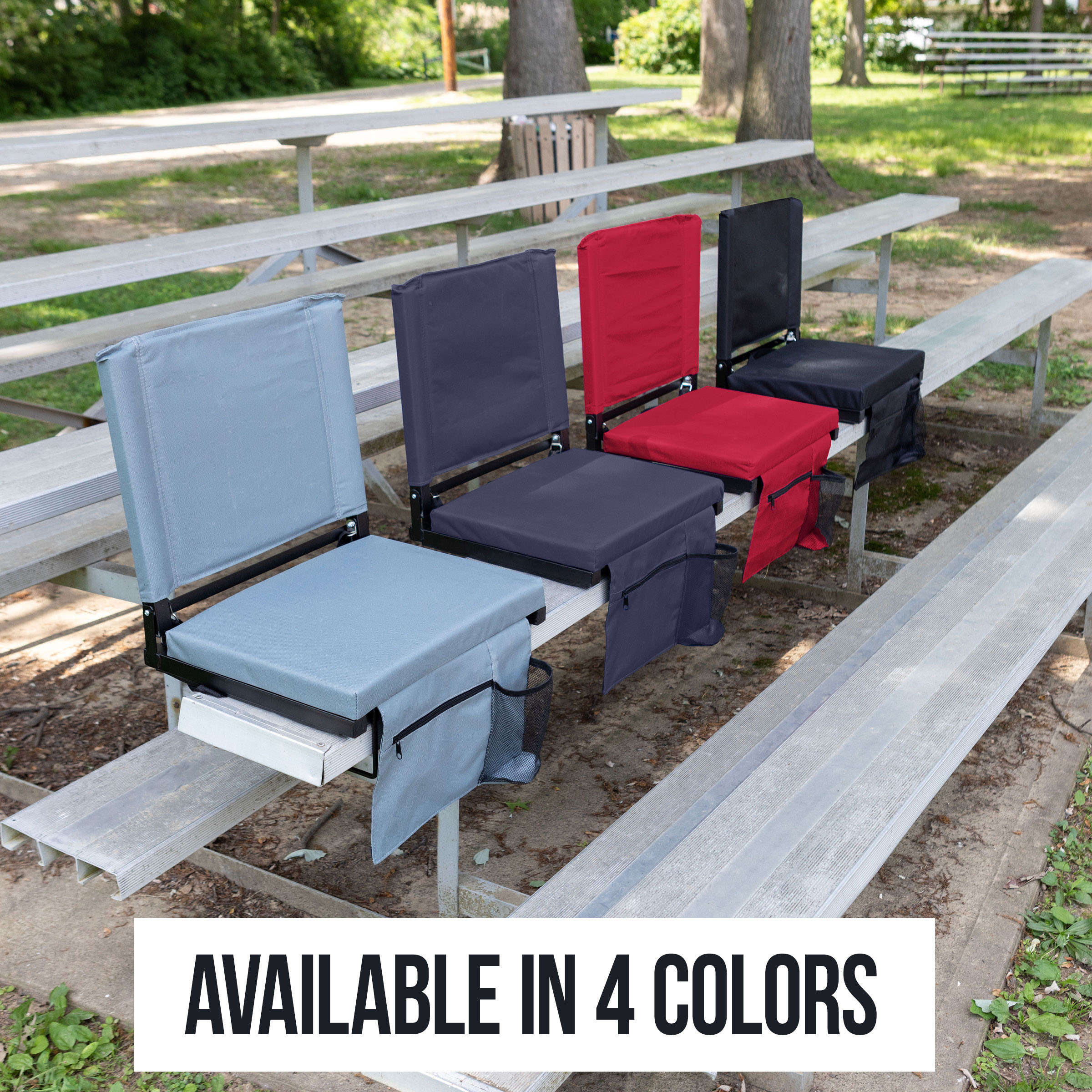 Home-Complete HC-3003-MRN Bleacher-Cushions - View #12