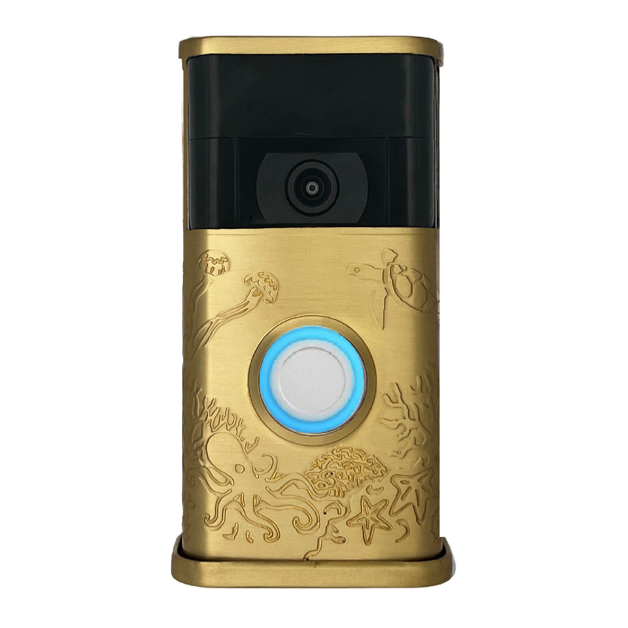 Michael Healy MHVR30061 Video Doorbell Decorative Covers (R3 Collection) Yellow Doorbell skin