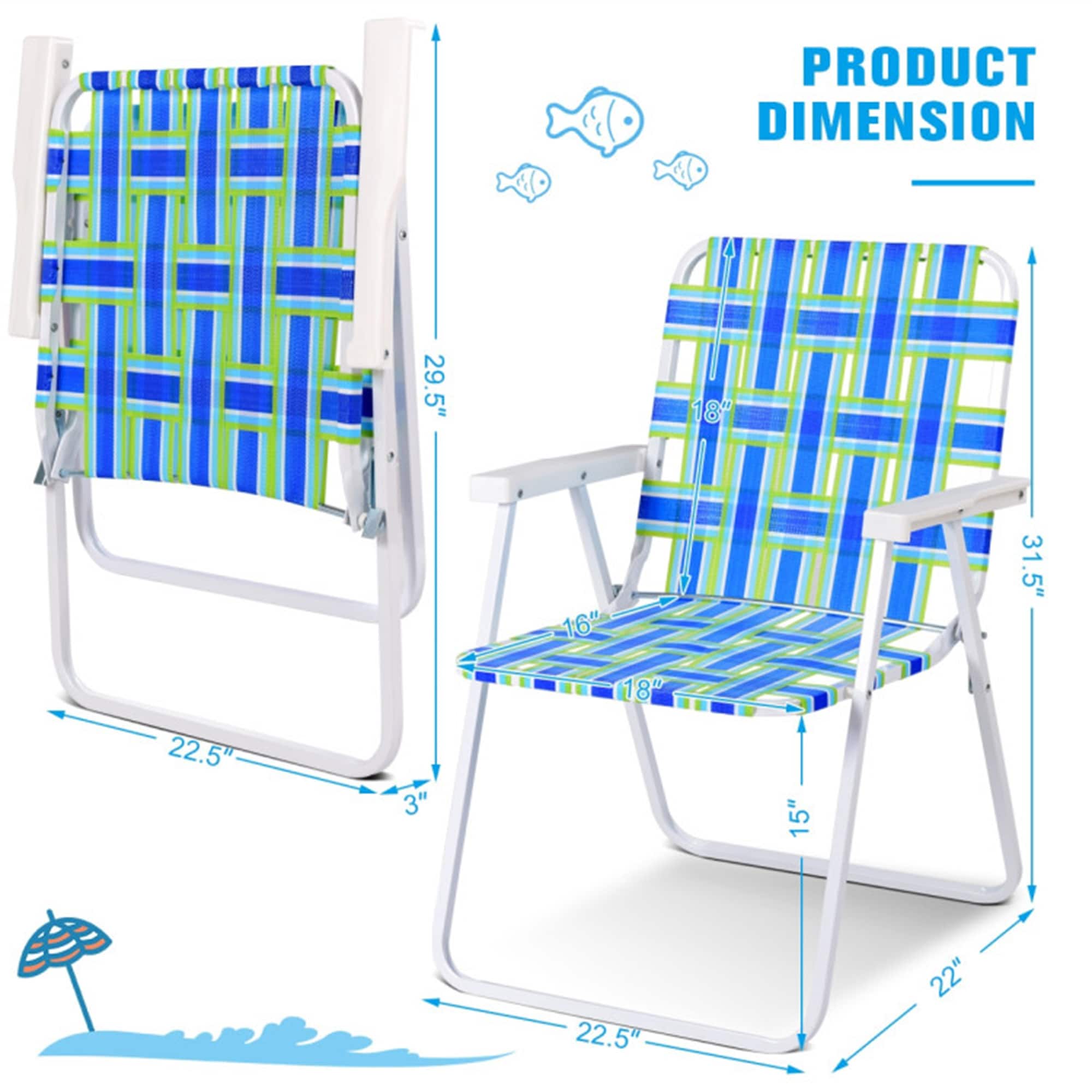BABOOM BOM-P3642BL-CO Beach-Camping-Chairs - View #6