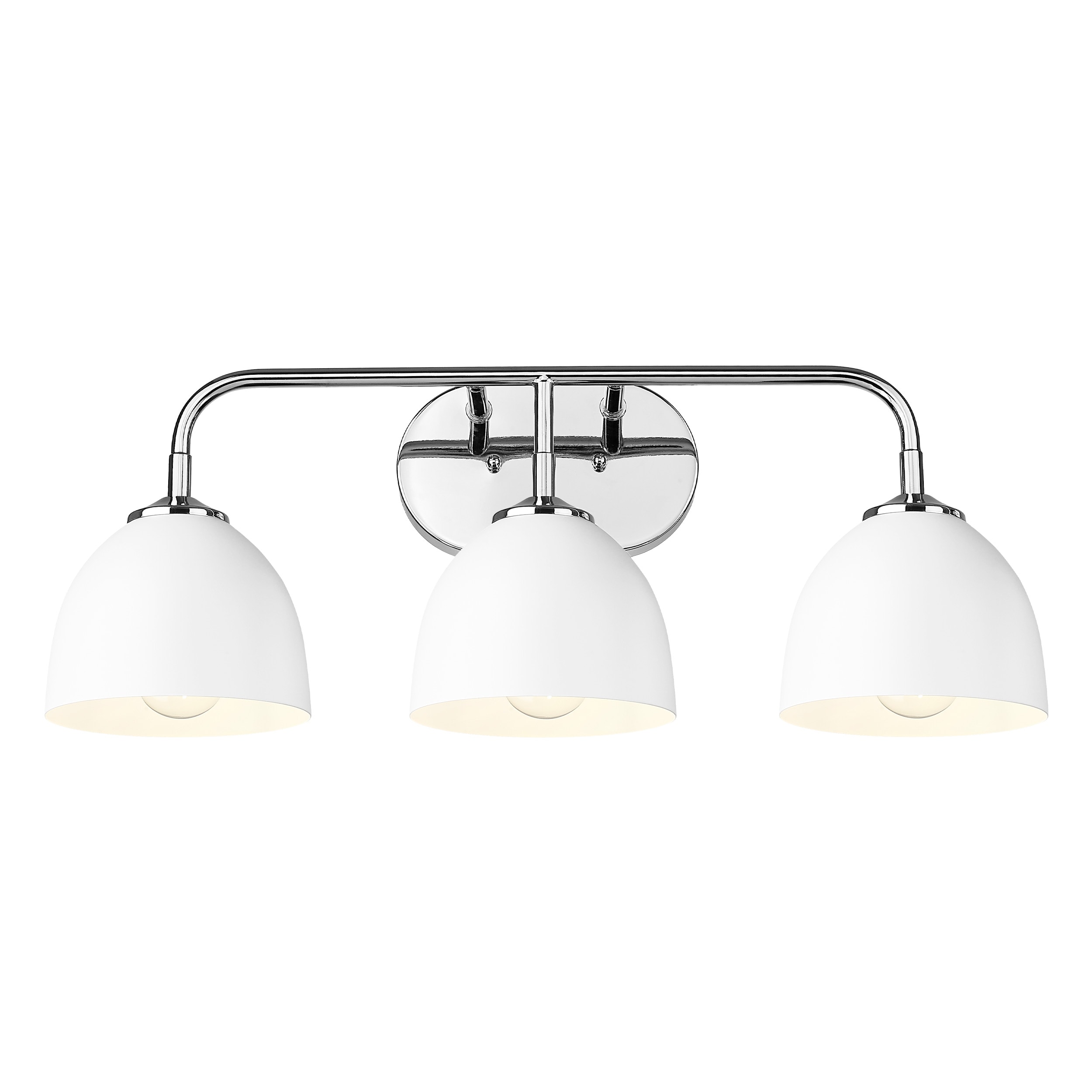 Golden Lighting 6956-BA3 CH-WHT b089995 - View #2