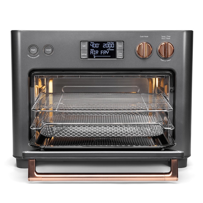 Cafe Couture 6-Slice Black Toaster Oven (1800-Watt) in the Toaster