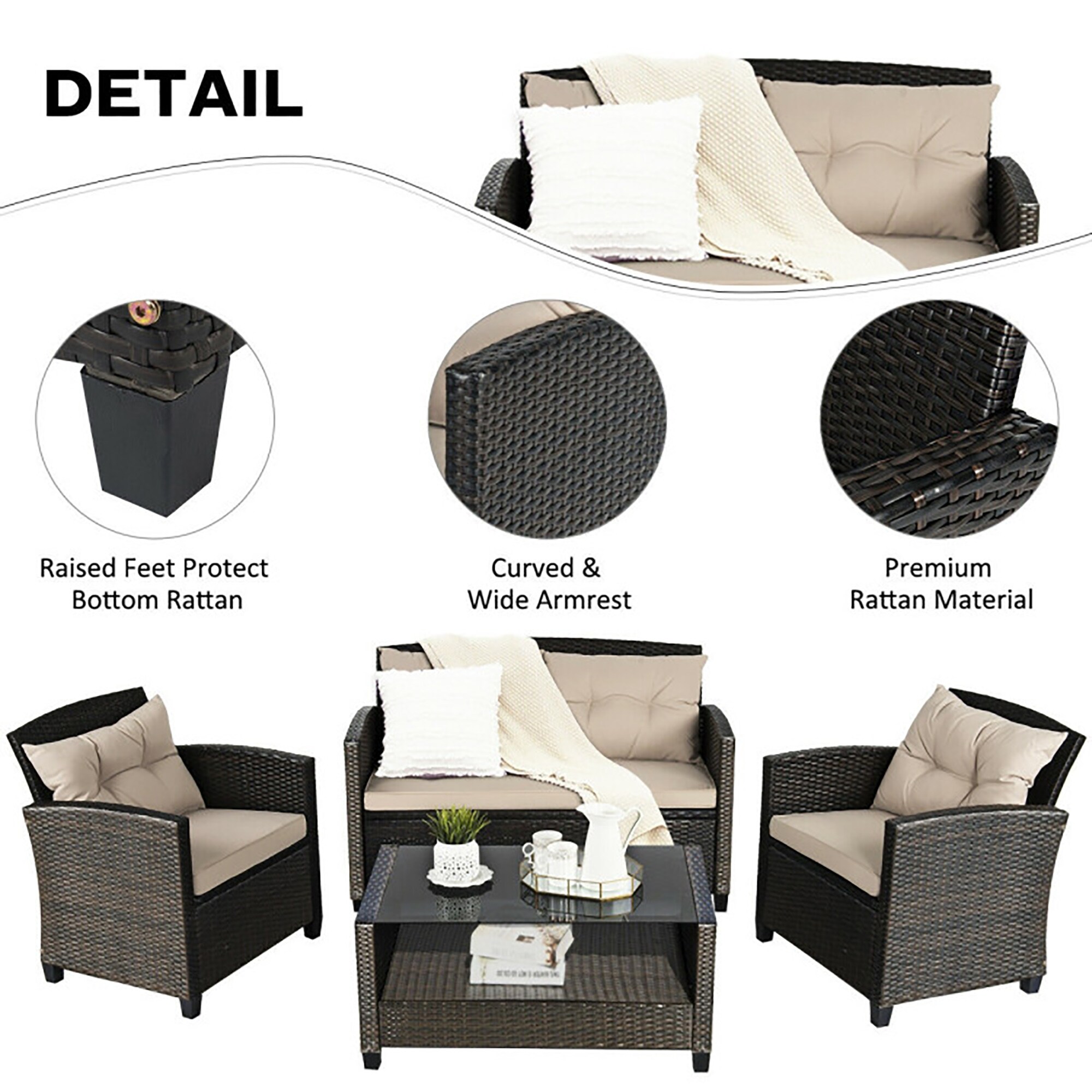 CASAINC CA-06CWE5 Patio-Conversation-Sets - View #4