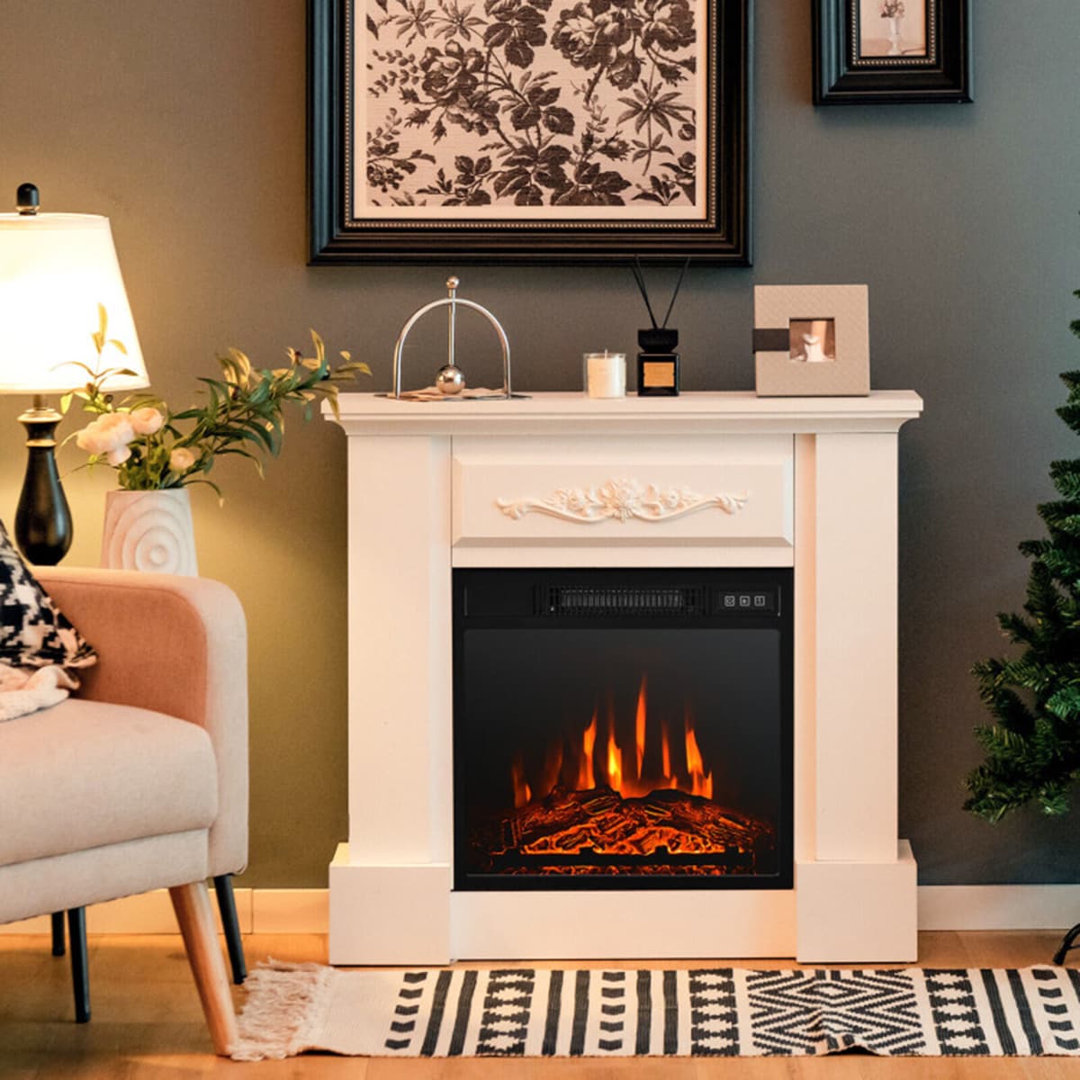 Clihome CL-WHUS-10103 Electric-Fireplaces - View #2