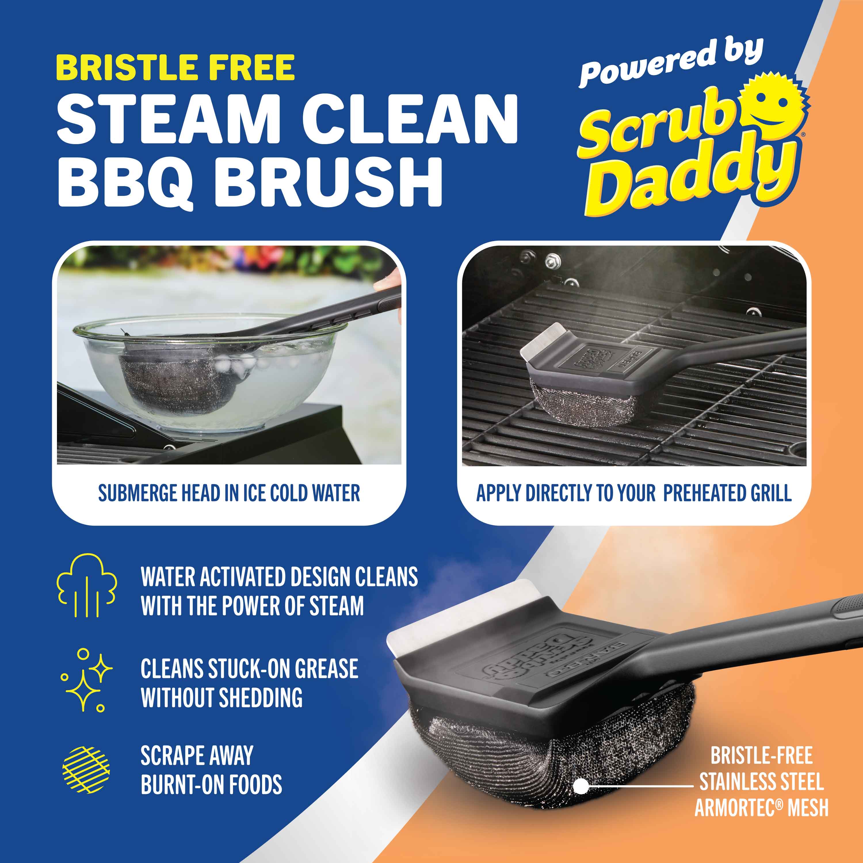 Mr. Bar-B-Q 60401SDZ Grill-Brushes-Cleaning-Blocks - View #3
