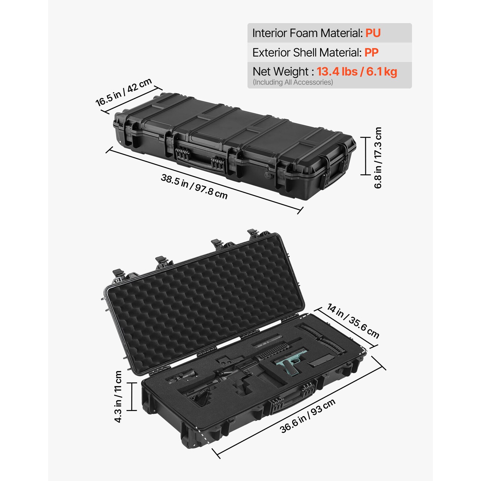 Mecale YAS-6DZ4C6 Gun-Safes - View #11