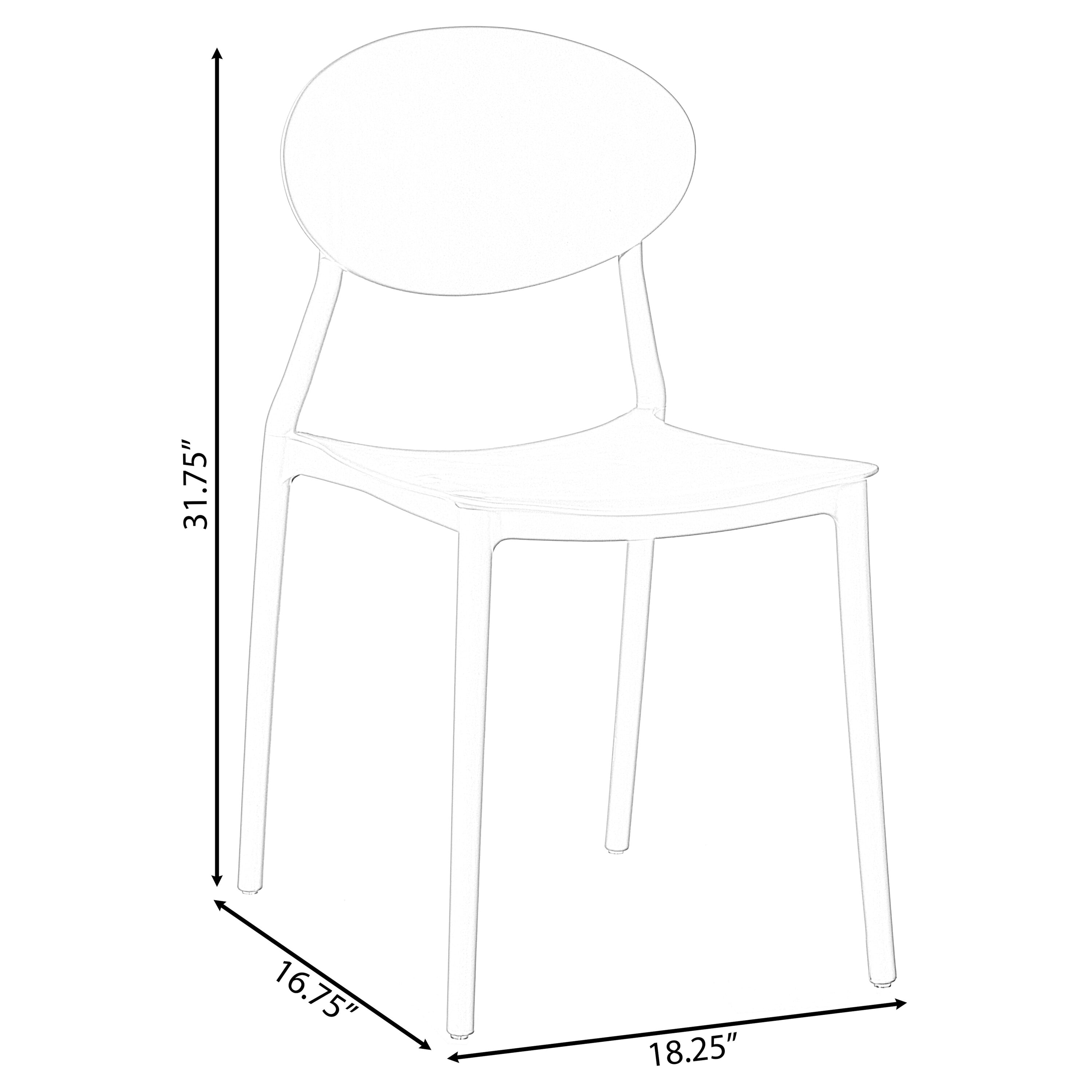 FABULAXE QI004226.BL.4 Dining-Chairs - View #7