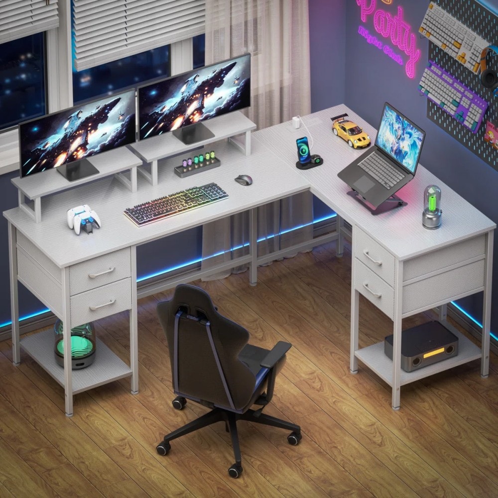 Furologee CD-026V1-C-59-1-W desks - View #2