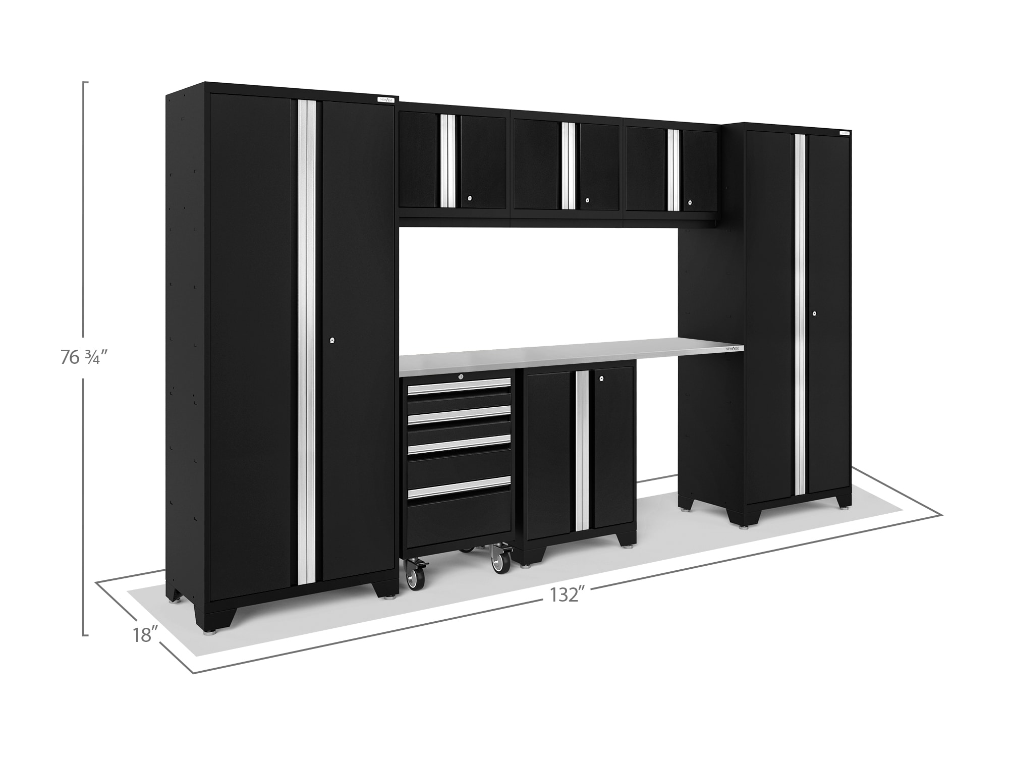 NewAge Products 63105 Garage-Storage-Systems - View #4