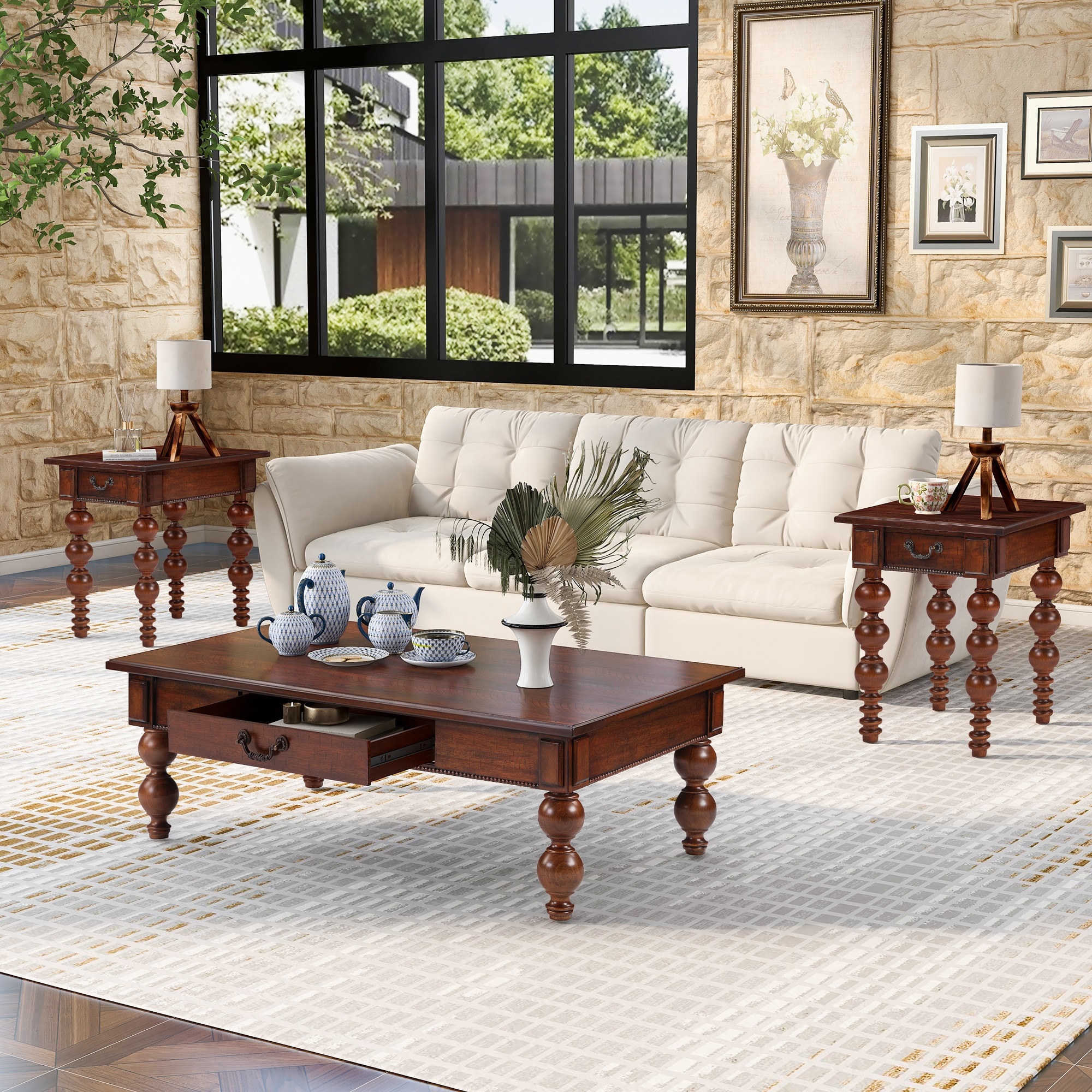 HyperDrop Cart W-W1202P317454 Coffee-Tables - View #4