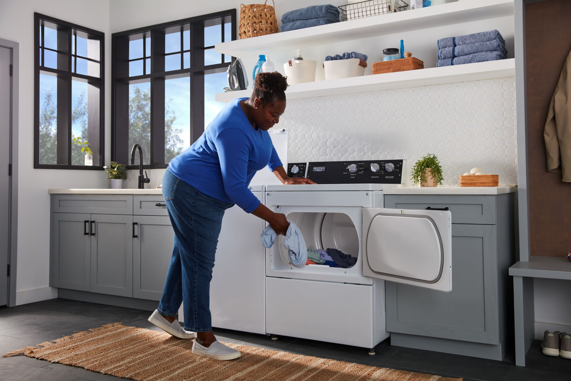 Maytag MEDP585GW Elec-Dry - View #9