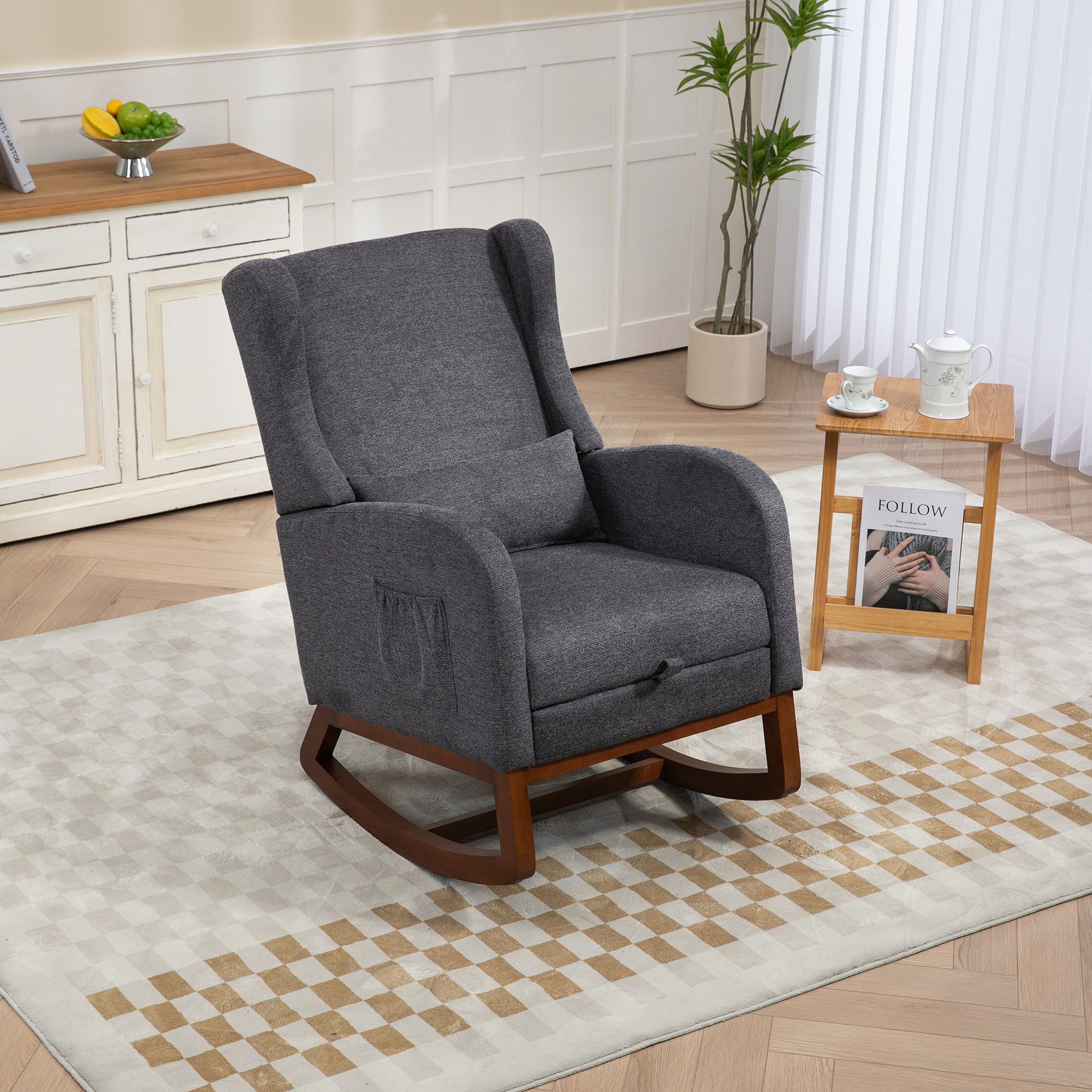 Aortzio HM-A5030-CHARCOAL chairs - View #2