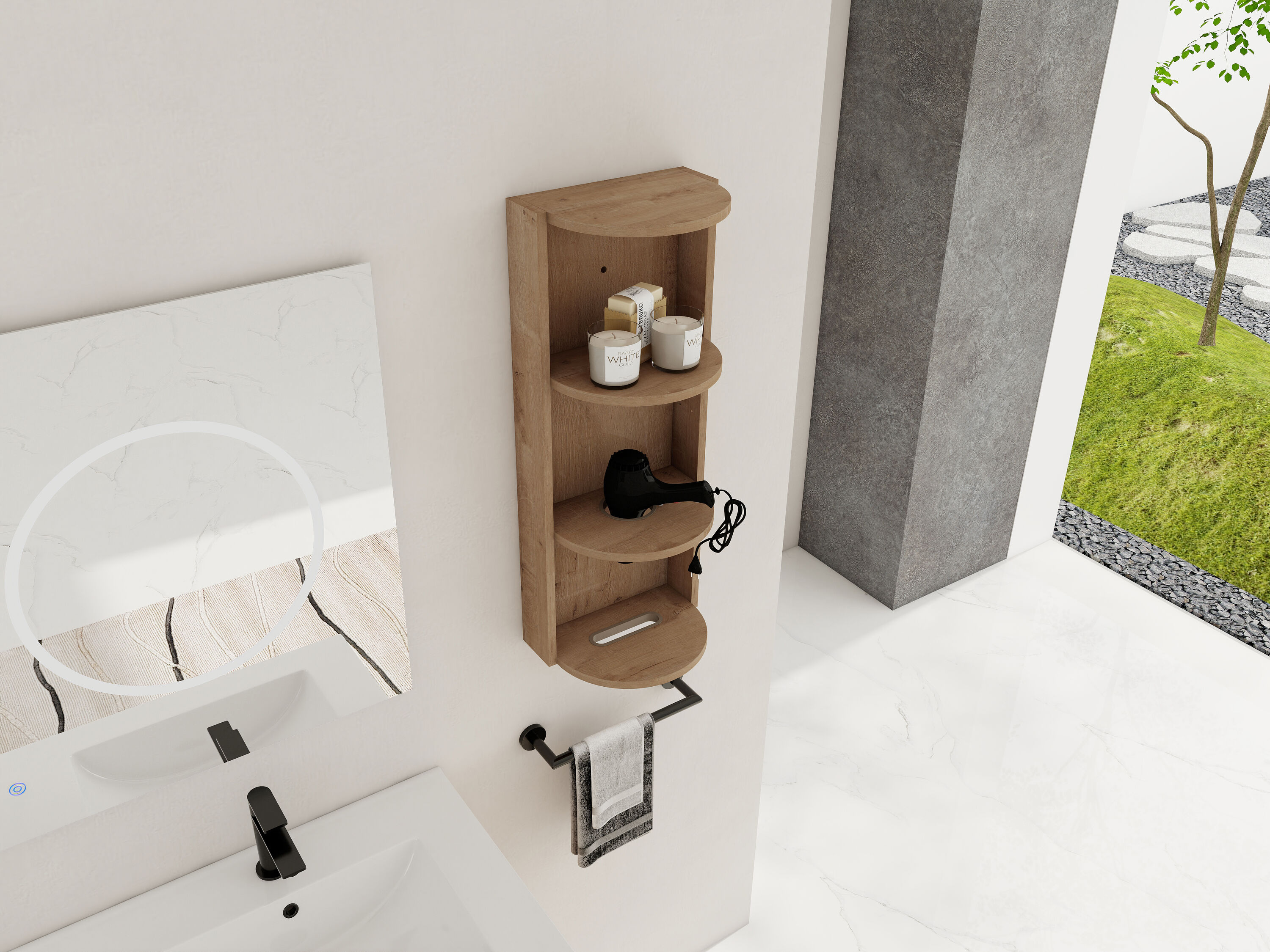 Vanityfus VF-GL-77163 Bathroom-Shelves - View #20