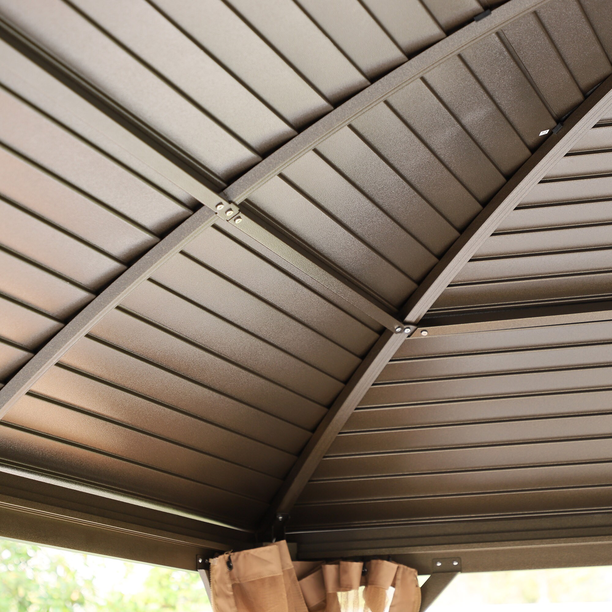 Outsunny 84C-097 Wood-Resin-Gazebos - View #4