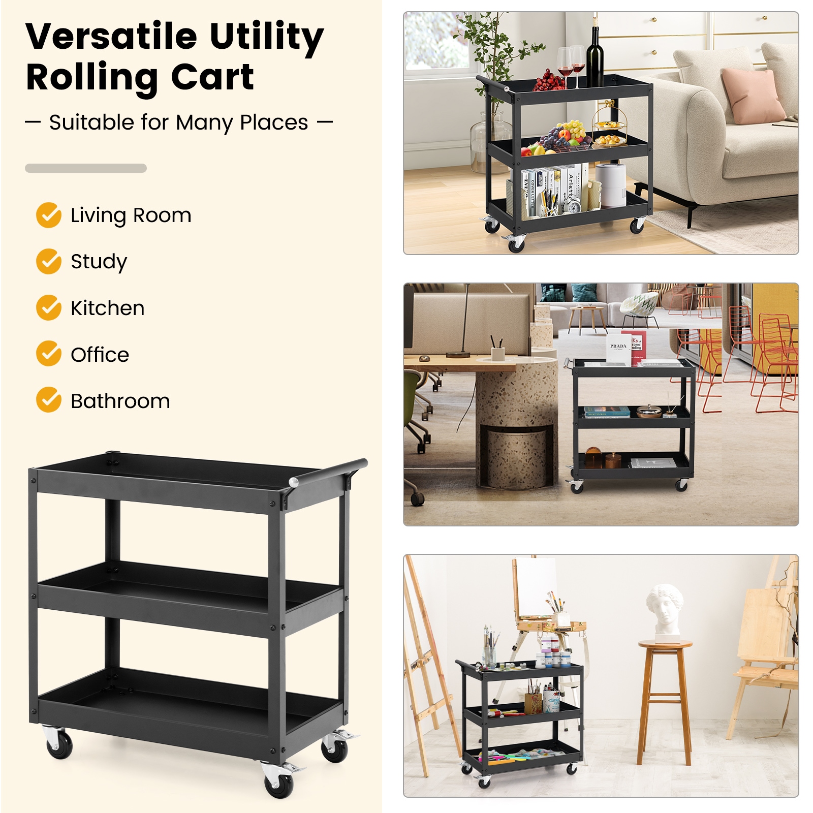 YERIVA KT5696BK Kitchen-Furniture - View #3