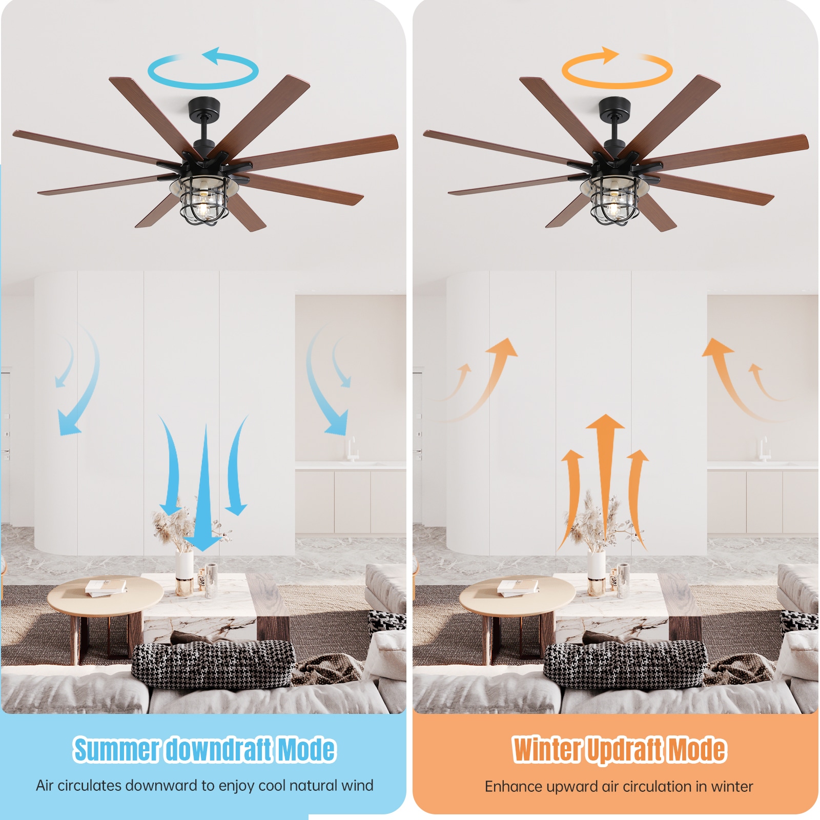 JUSHUA MT-189487 Ceiling-Fans - View #2