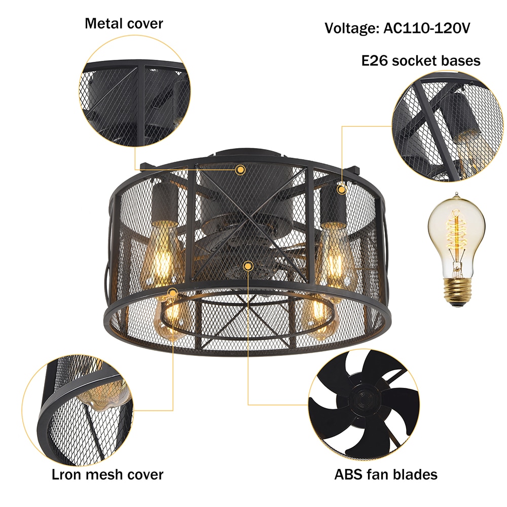 Oukaning HG-HCX0086-208US Ceiling-Fans - View #5