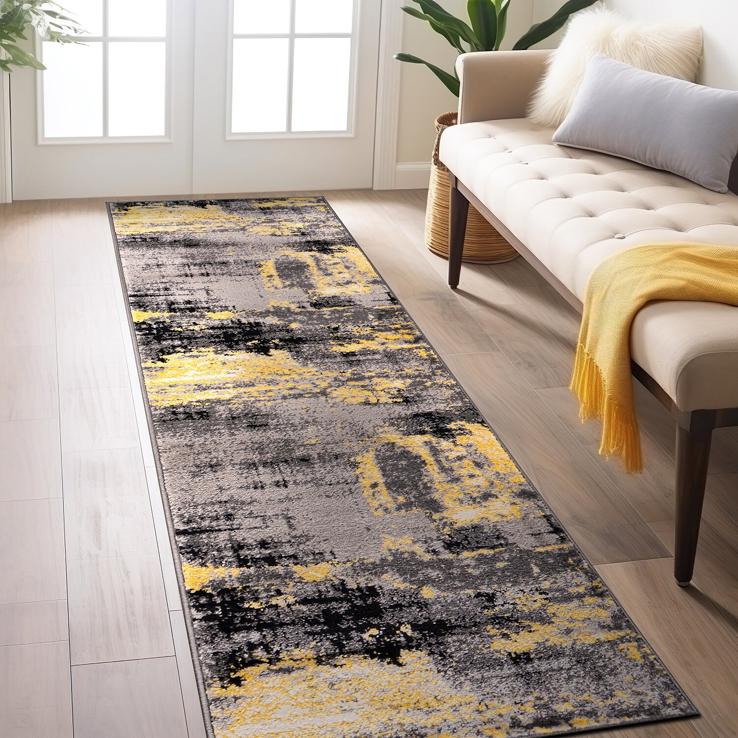 World Rug Gallery 402YELLOW2X7 rugs - View #2