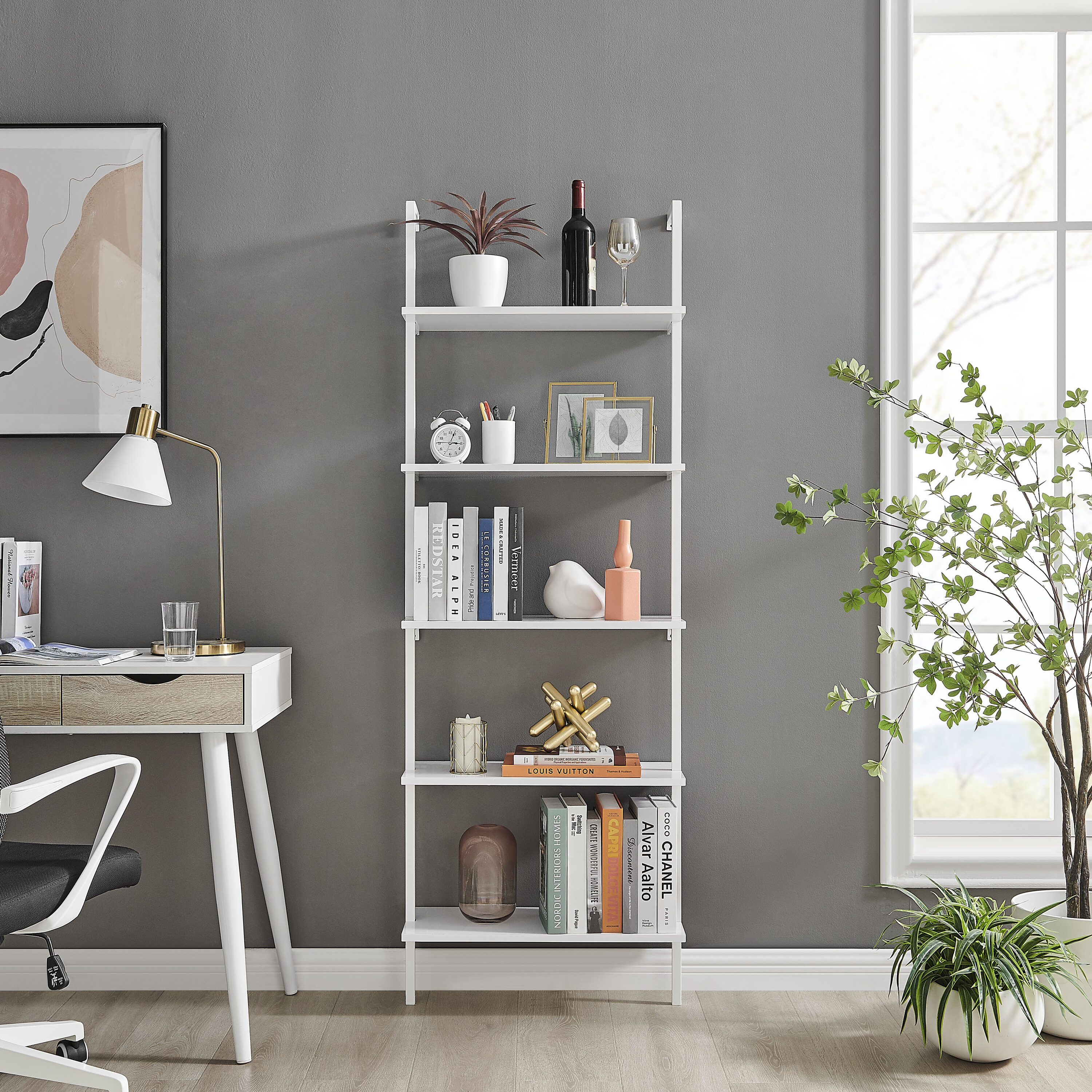 Danya B. GH22085WH Wall-Mounted-Shelving - View #4