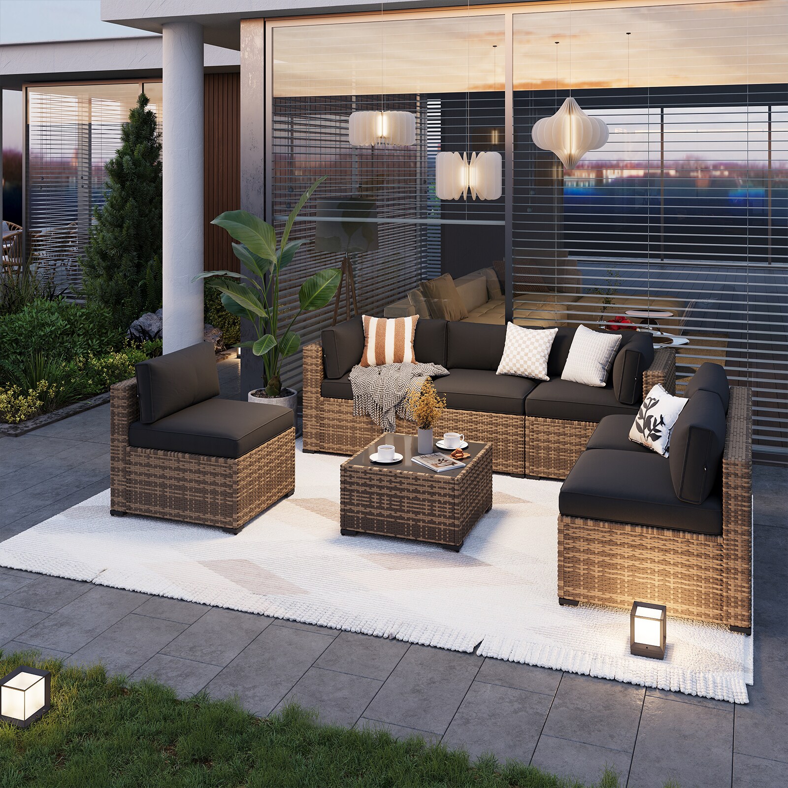 Bapipro BP3906G01 Patio-Conversation-Sets - View #2