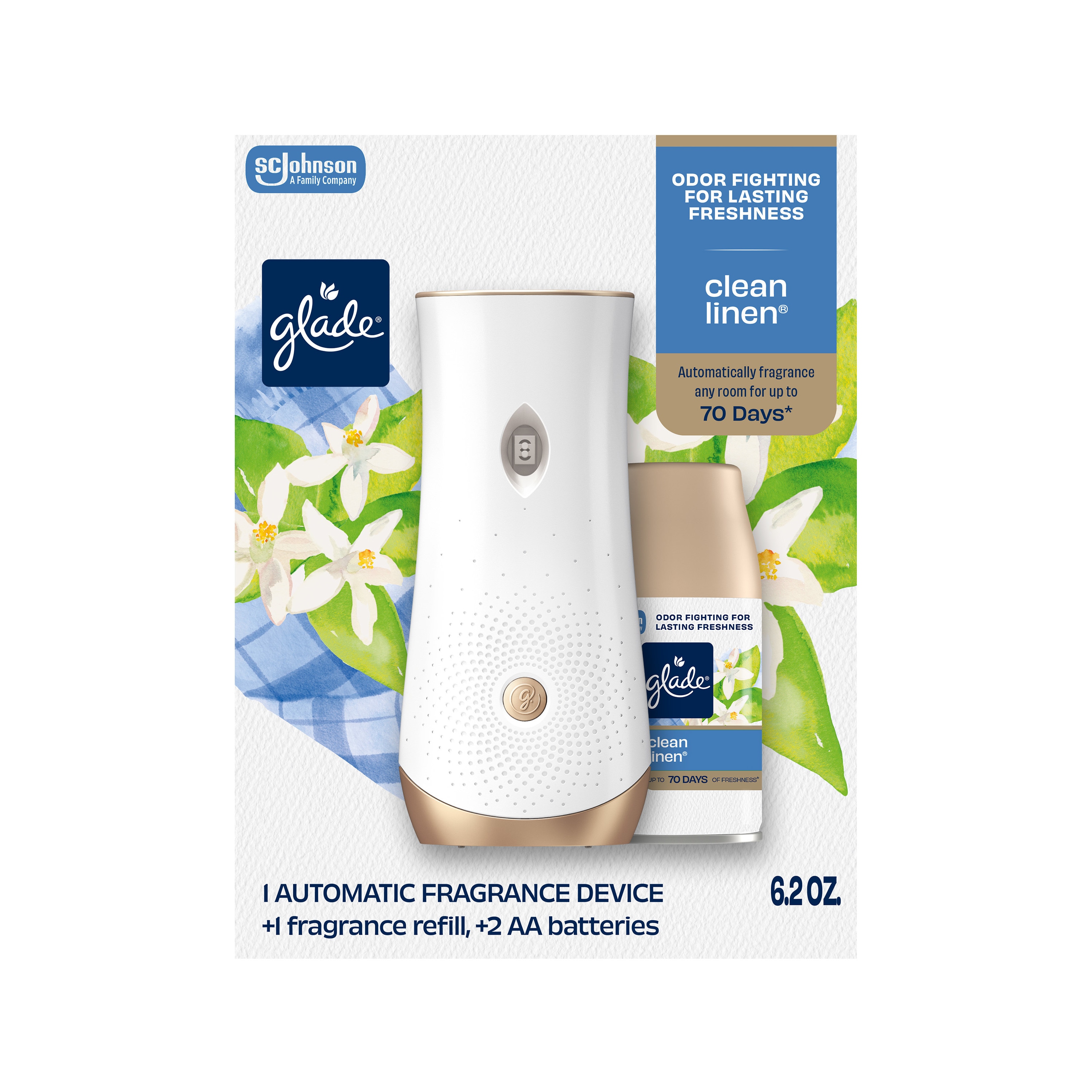 Glade 6.2 -oz Clean Linen Air Freshener