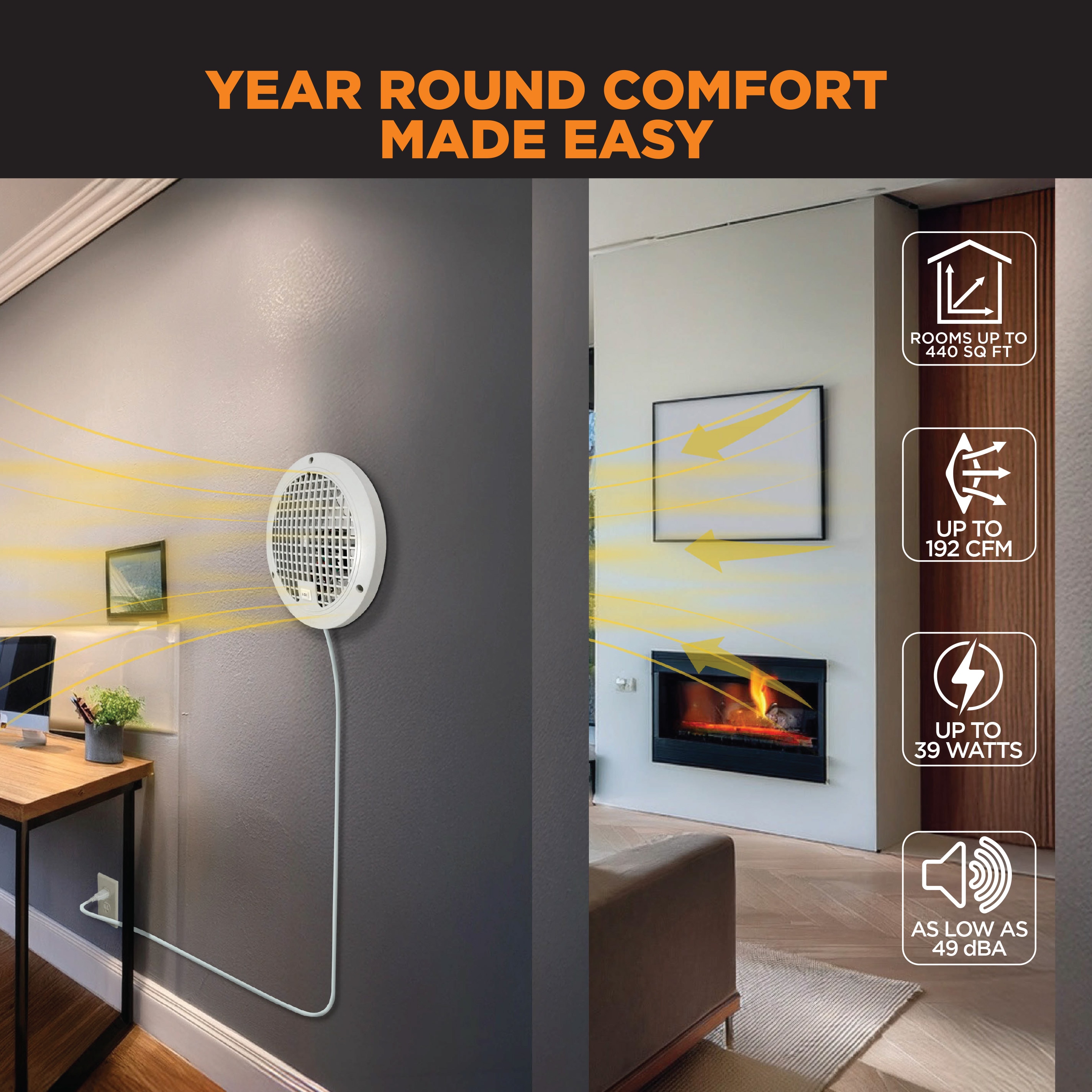 SUNCOURT TW108 Through-Wall-Fans - View #5