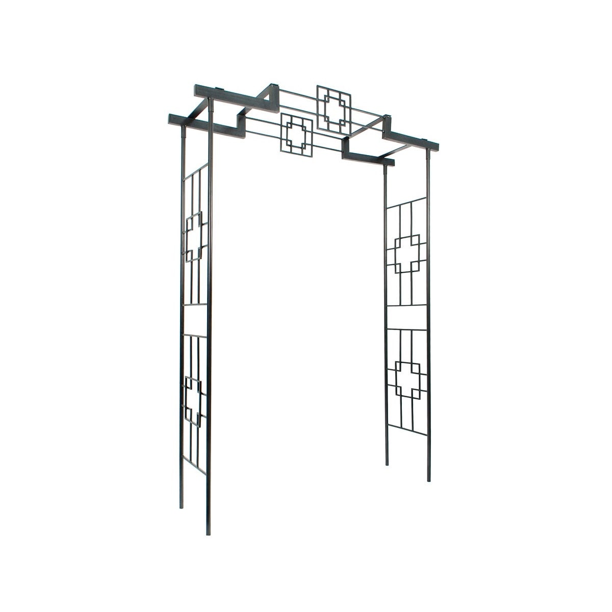 Wrought Iron-Frame 8-Foot-Tall Garden Arbors at Lowes.com