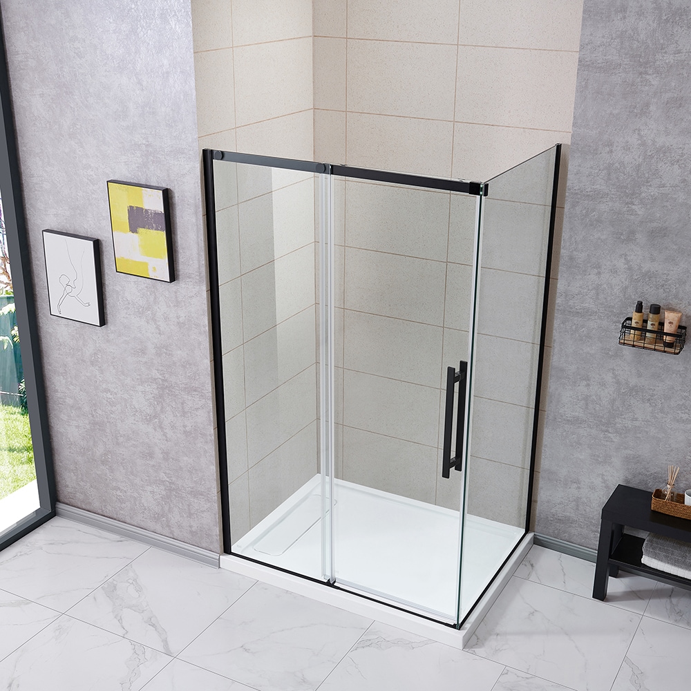 OVE Decors 15SKA-VENI48-BLK Alcove-Shower-Kit - View #5