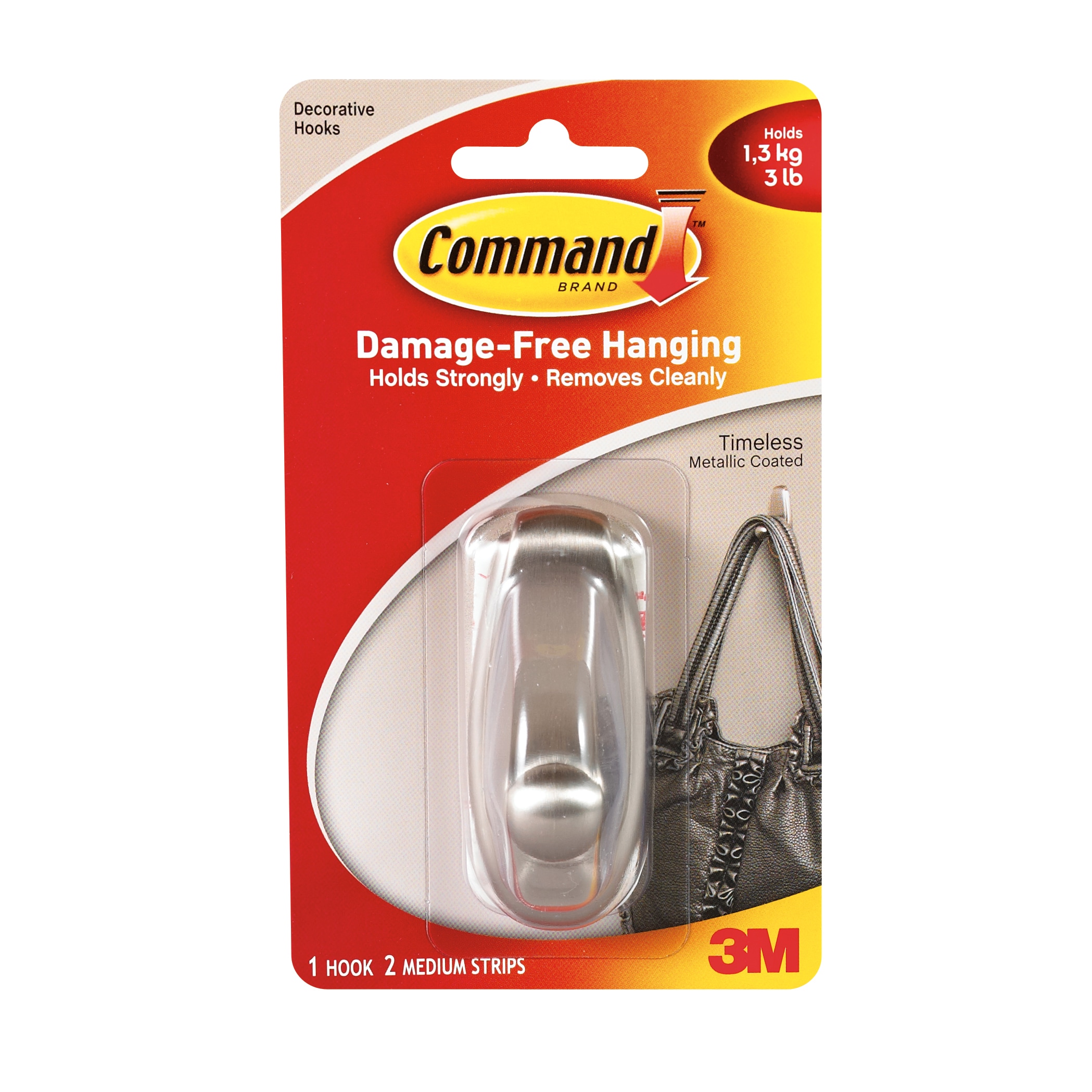 Command Timeless Metallic Coated Hook for sale online 
