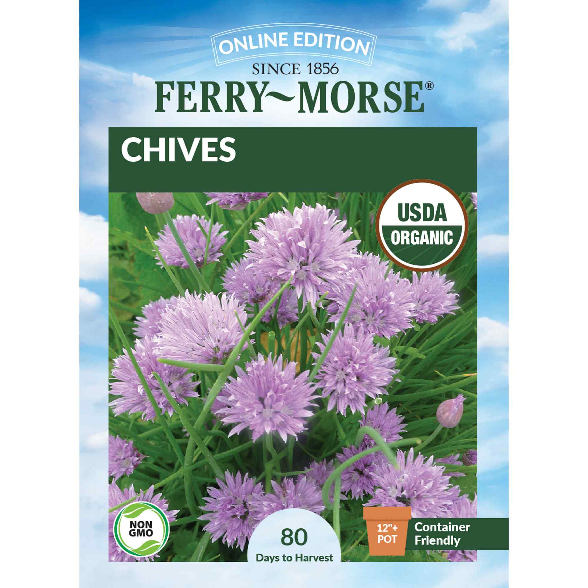 Ferry-Morse LC25.1335 Organic Chives Seeds 400 Milligram(s)