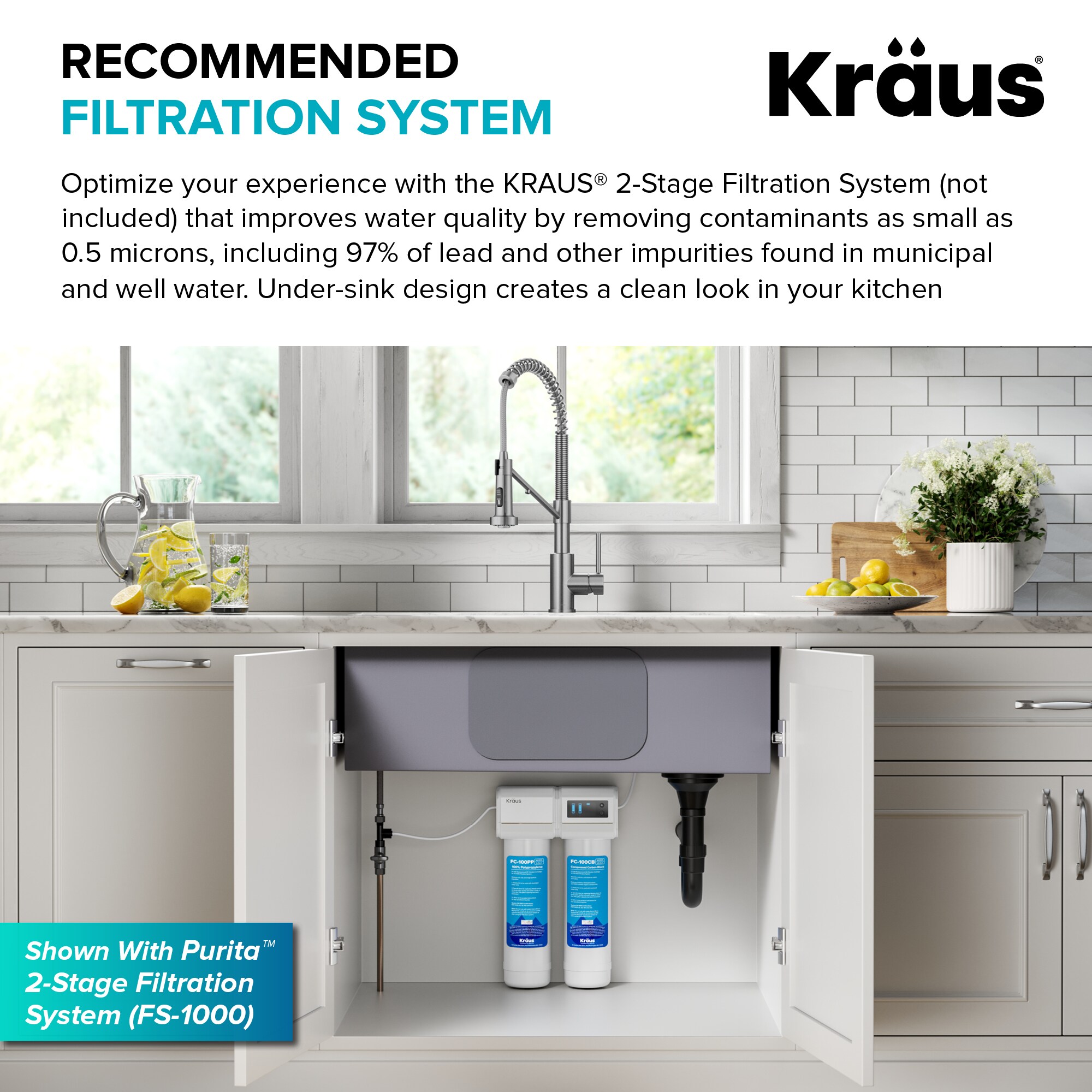 Kraus KFF-1610MB Kitchen-Faucets - View #14